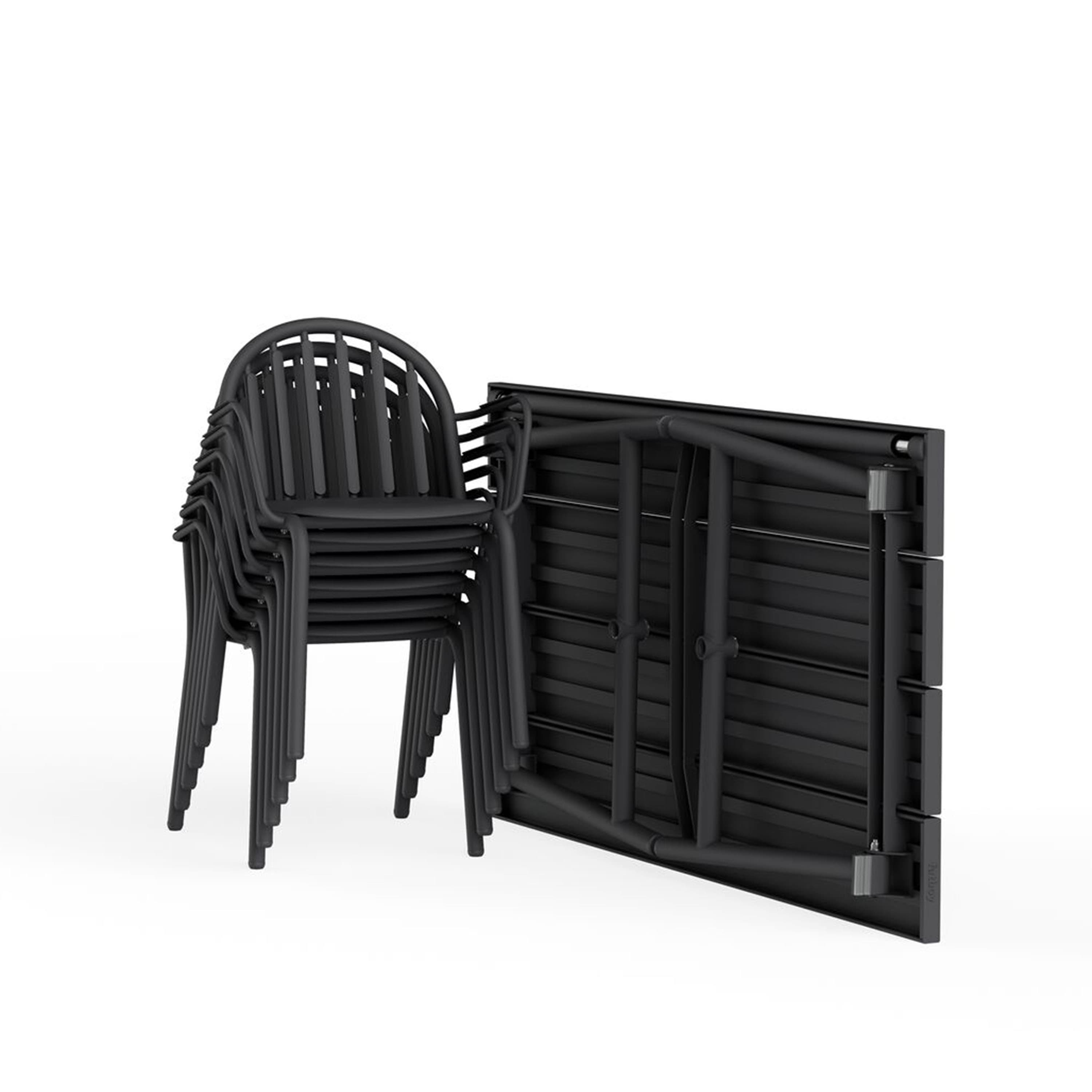 Fred's Dining Table Anthracite 170cm