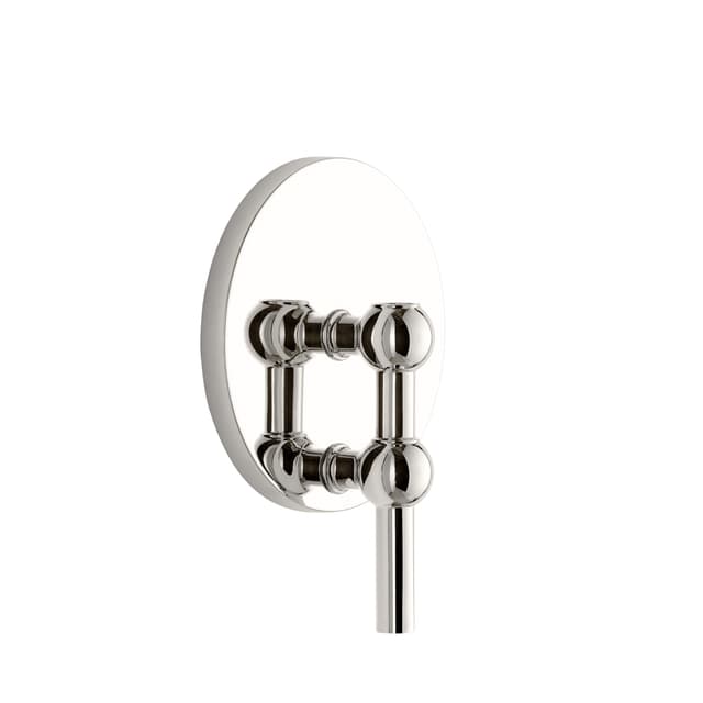 STOFF Nail Wall Candle Holder Chrome