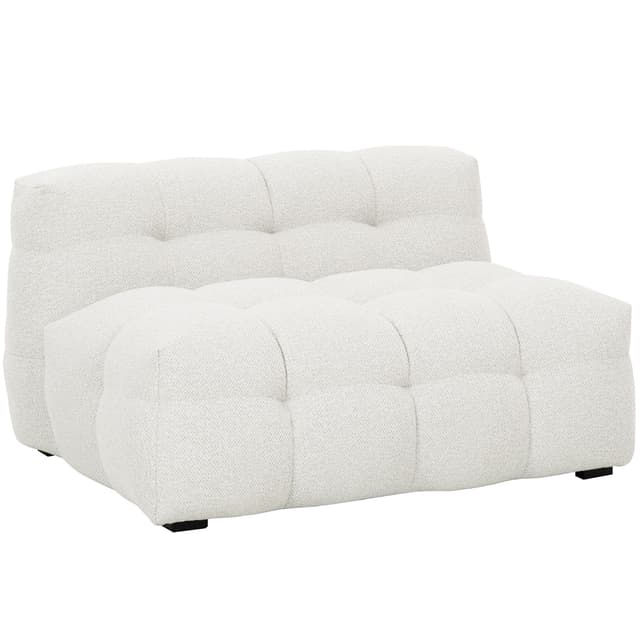 Billie Loungesessel Ivory Bouclé 120cm