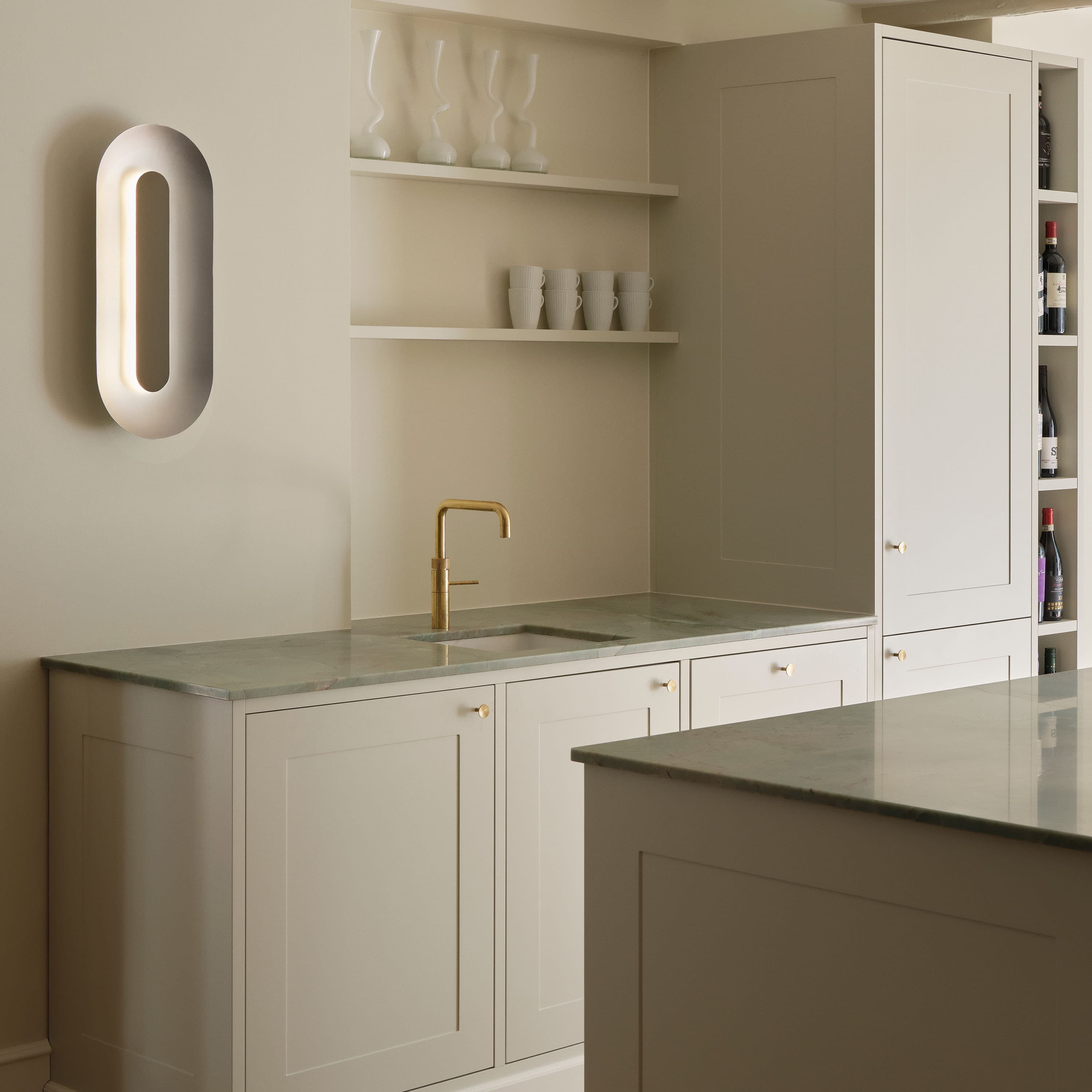 Sasi Wandleuchte Silver Large