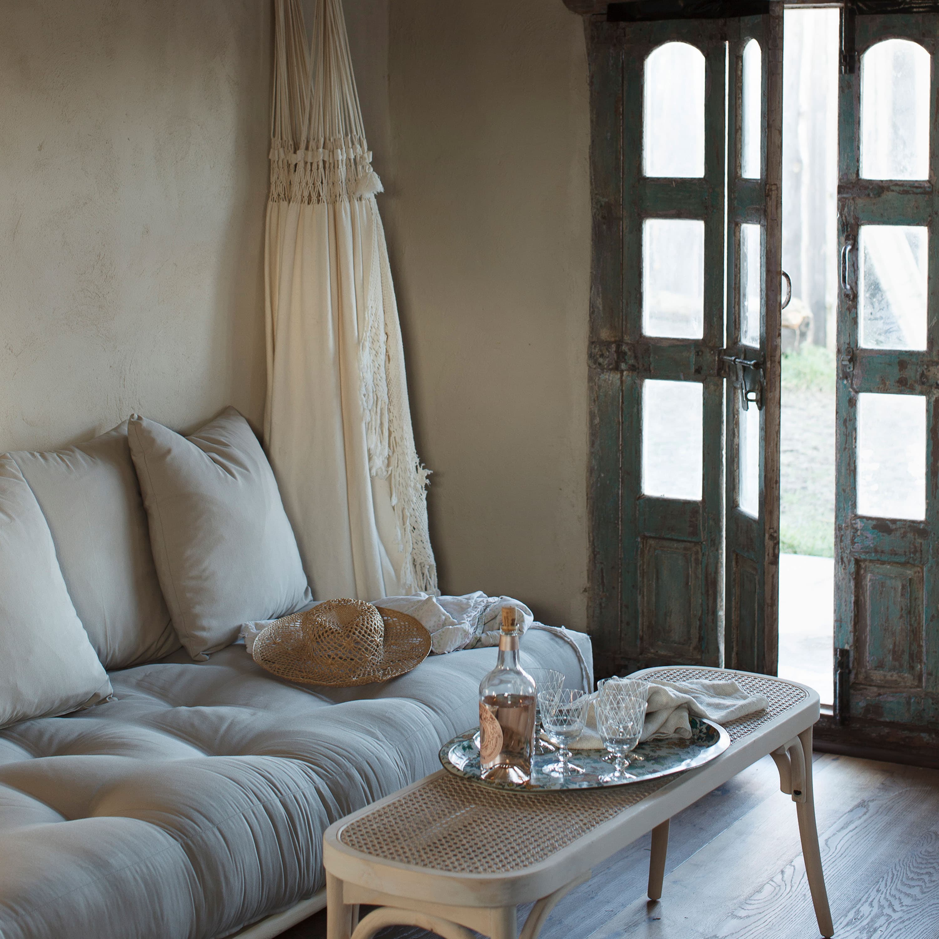 Senza Sofa bed Natural 200cm
