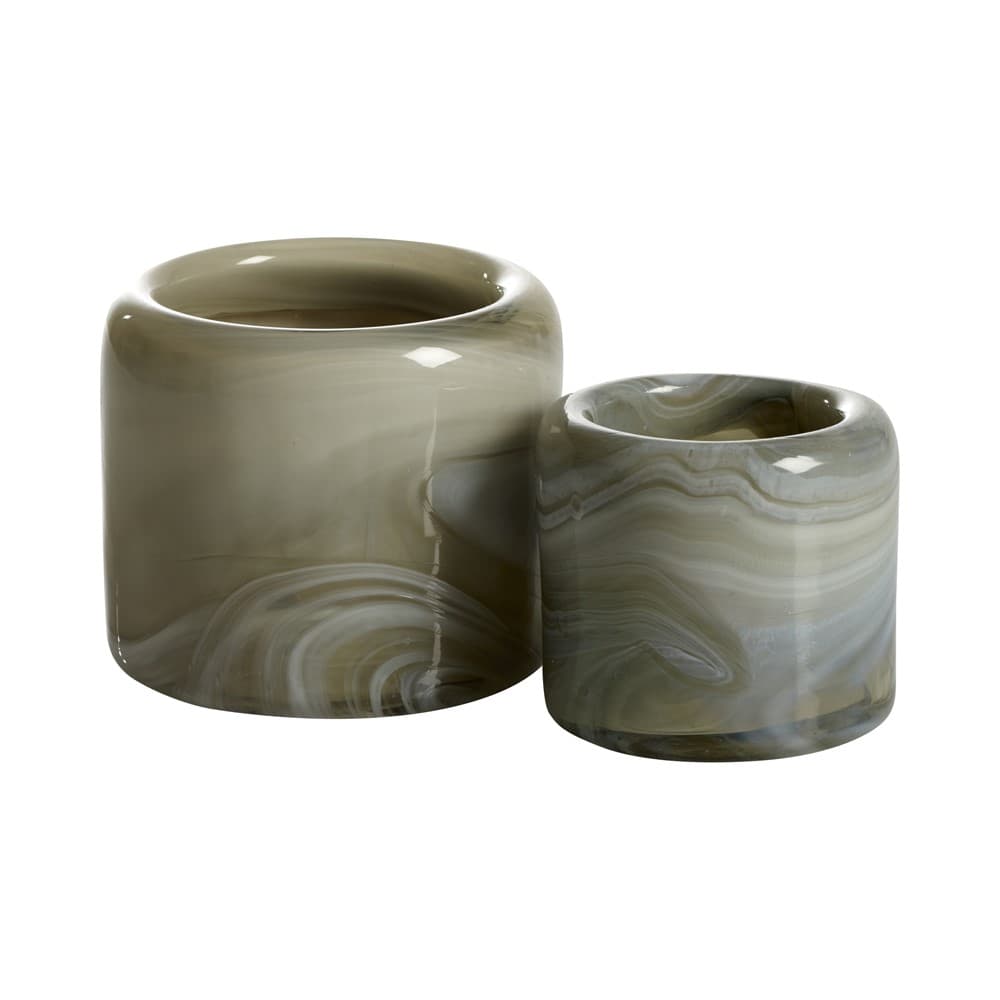 Puro Ljuslykta Beige 9cm