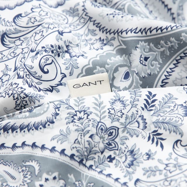 Key West Paisley Bettbezug Heather Grey 150x210