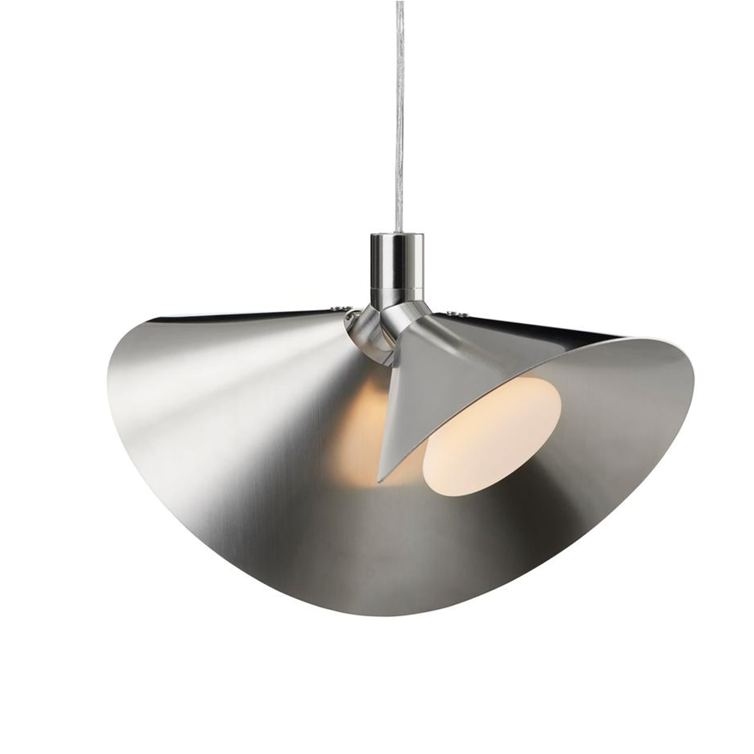Peel Pendelleuchte Brushed Stainless Steel