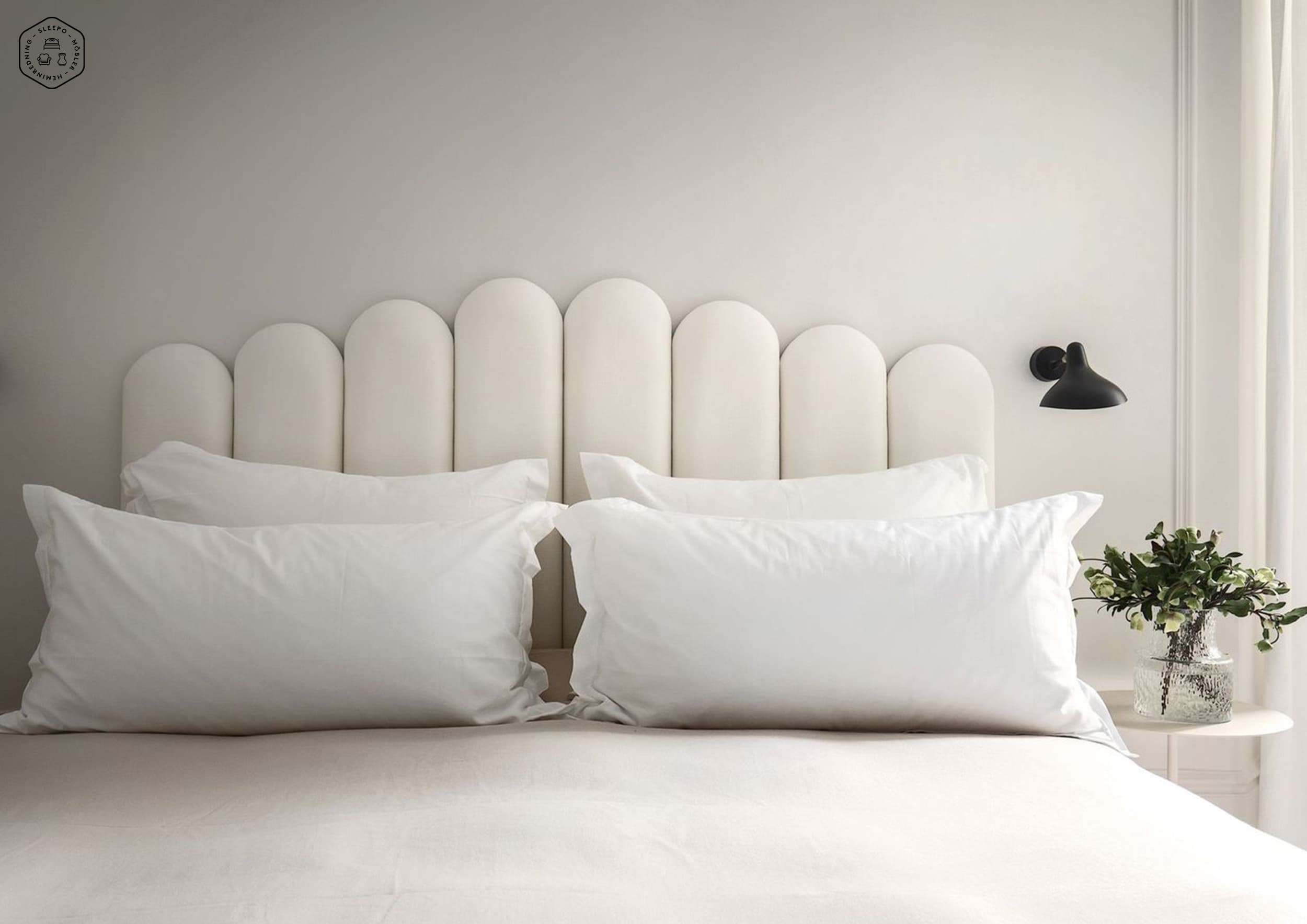 Art Kopfteil White 180cm