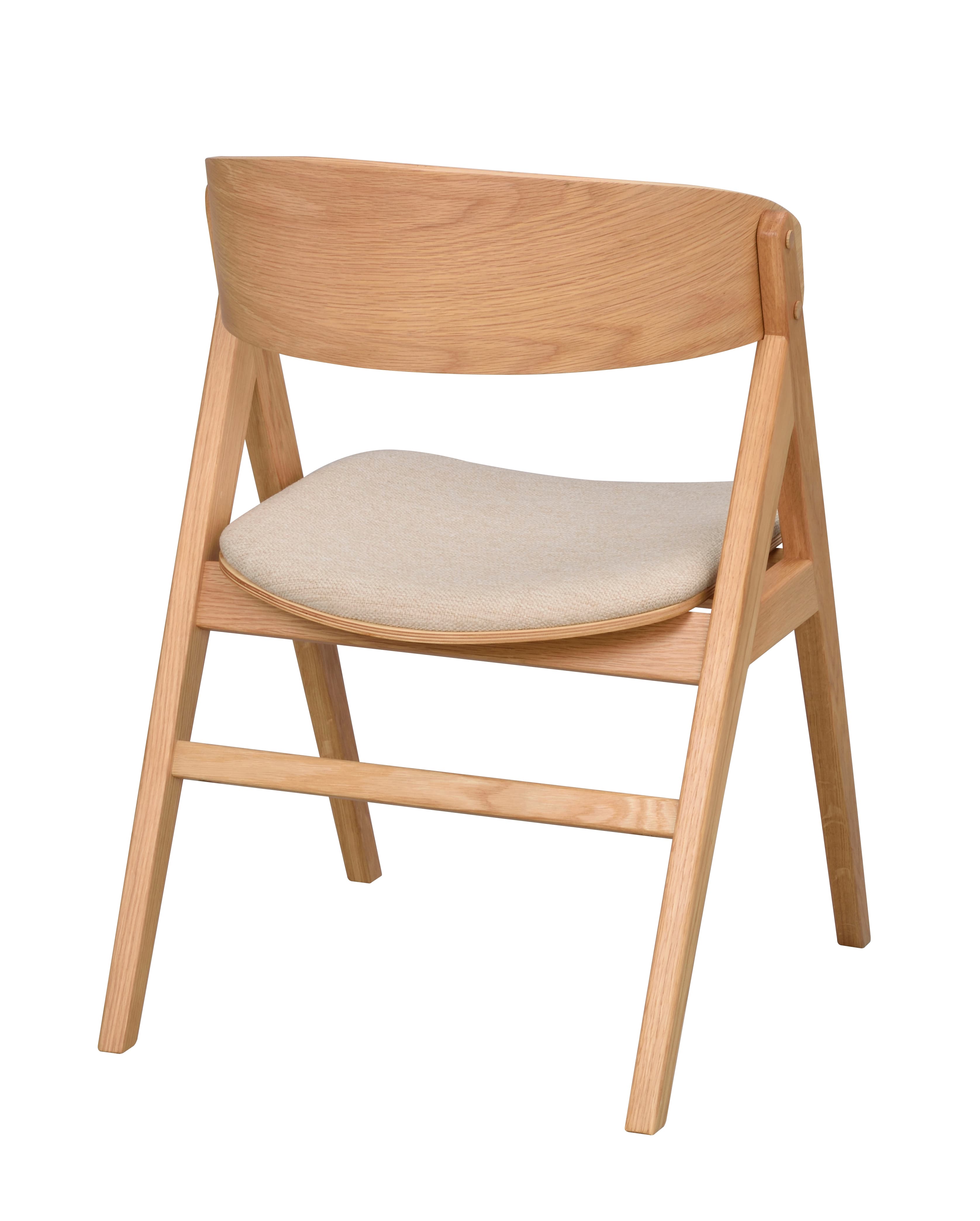 Waterton Armlehnstuhl Eiche/Beige