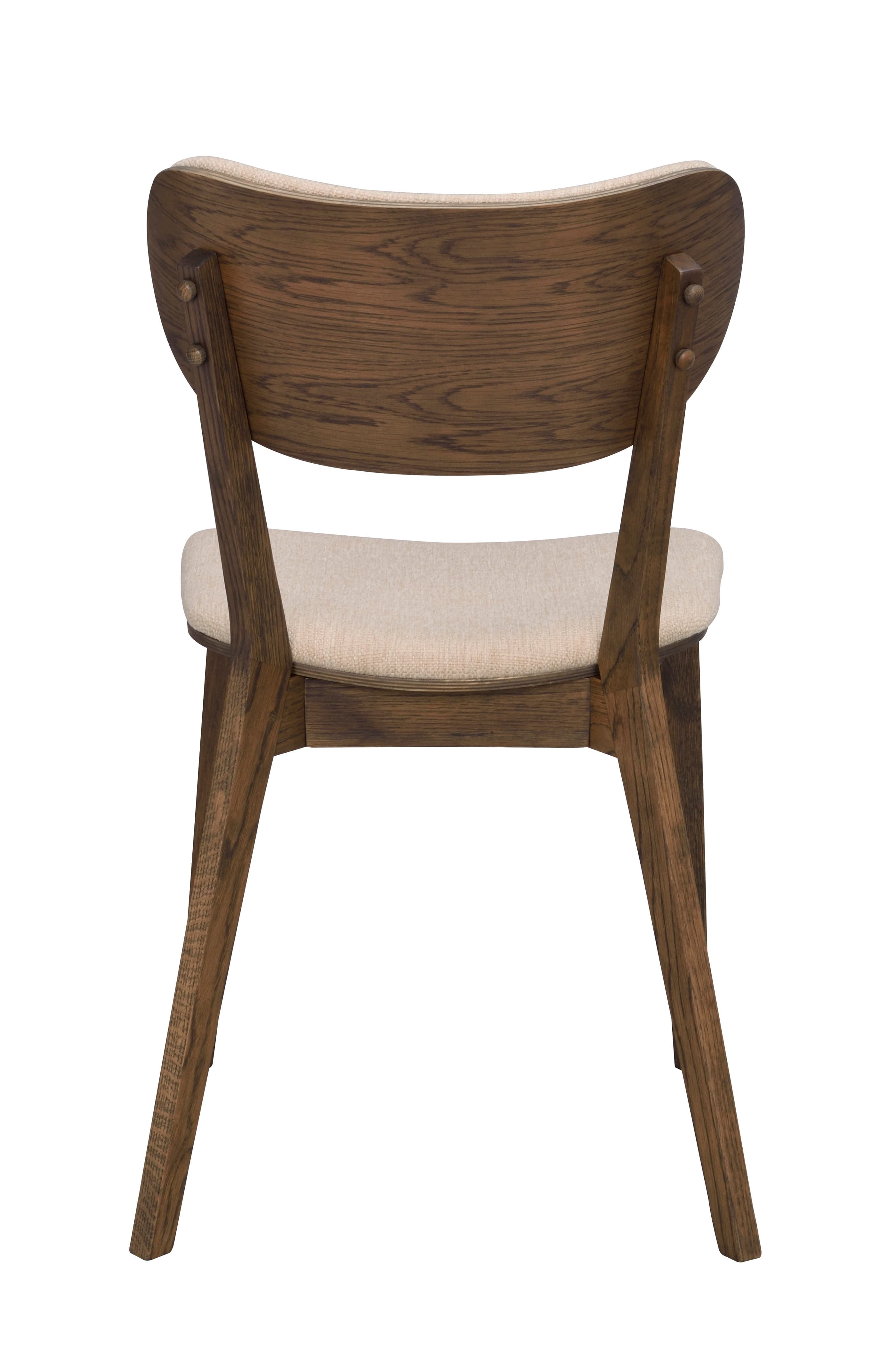 Kato Esszimmerstuhl Braun Eiche/Beige