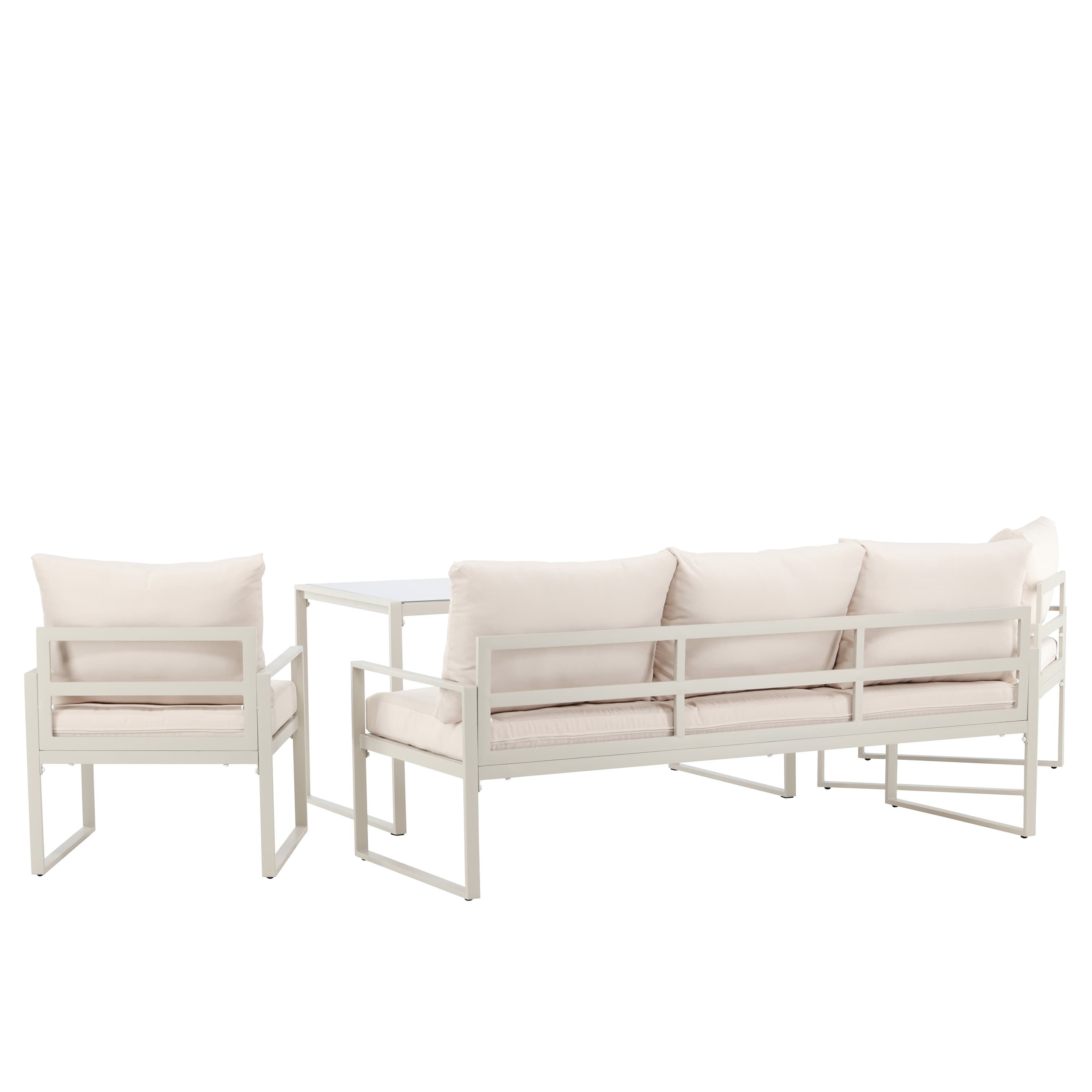 Catania Loungeset Beige/Beige