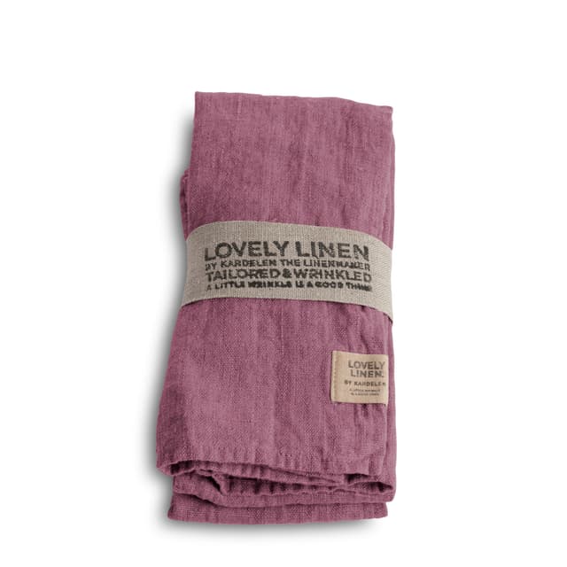 Lovely Servietten Leinen Altrosa 4er-Pack