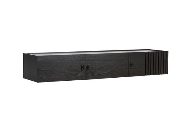 Array Wandmontiertes Sideboard Schwarz 150cm