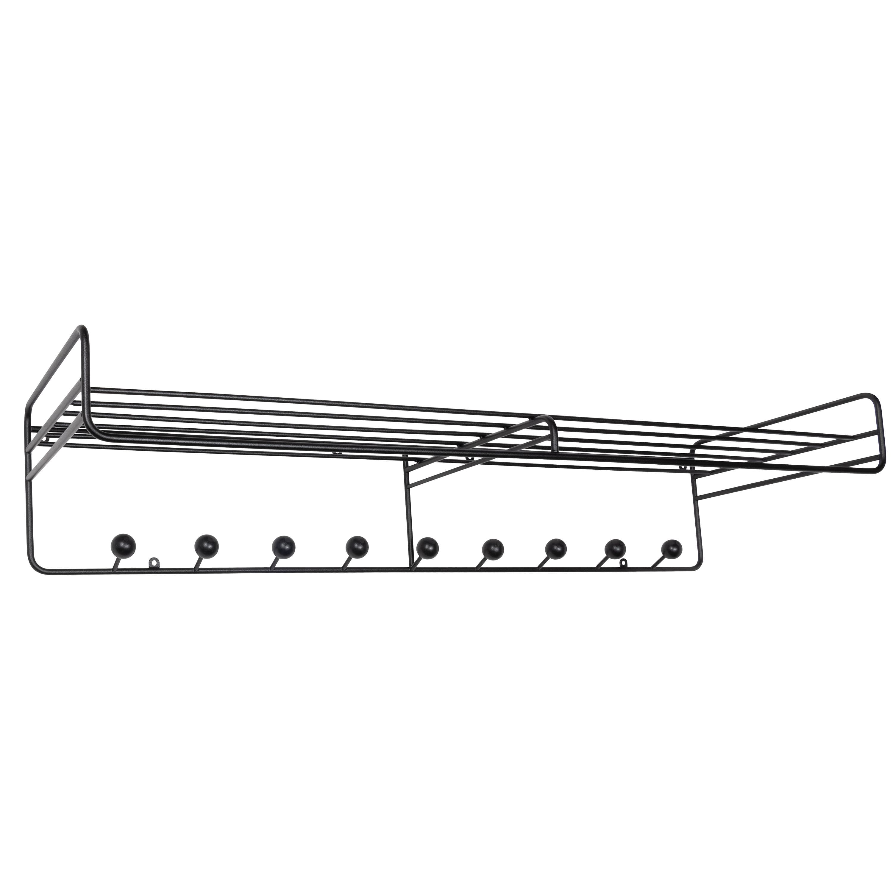 Bill Hat Rack Black 102cm