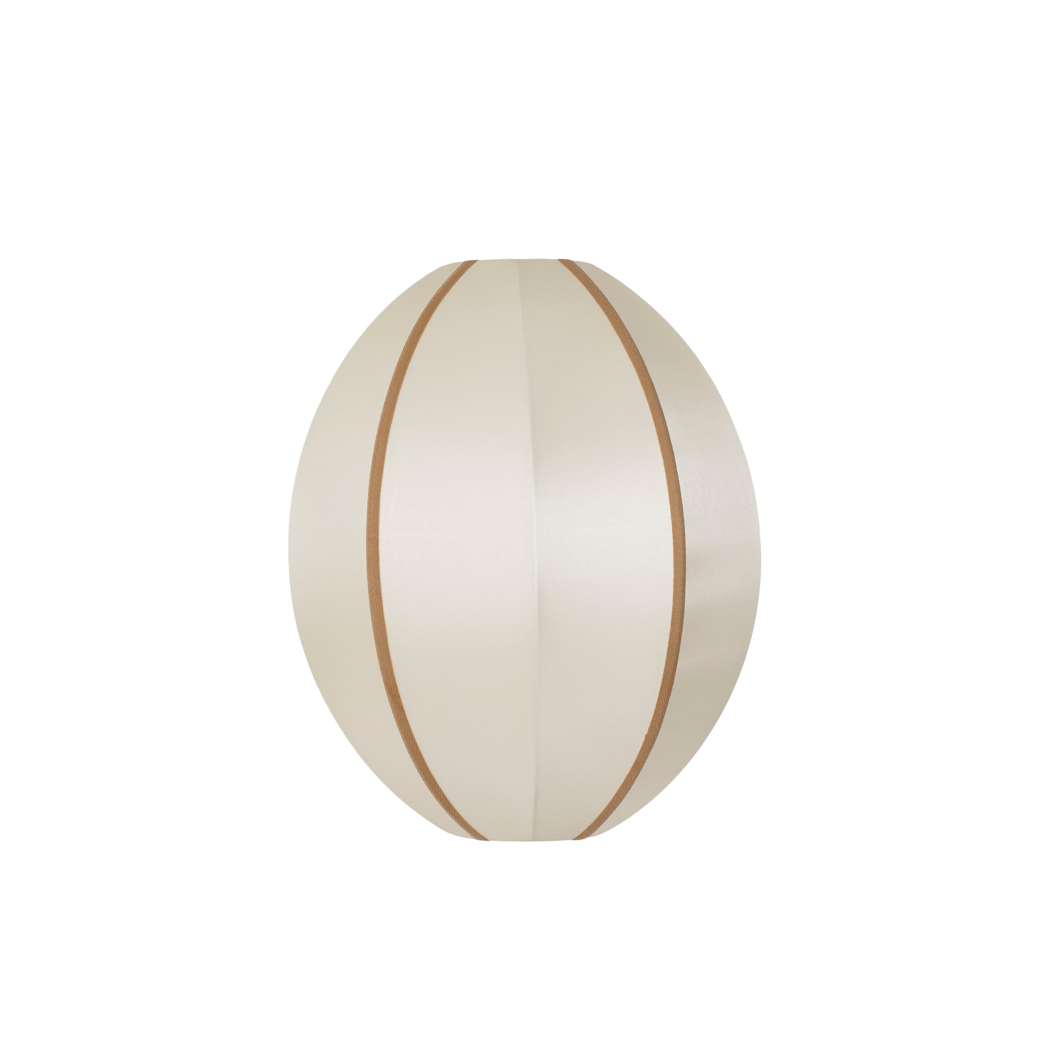 Oval S Lampenschirm Offwhite/Amber