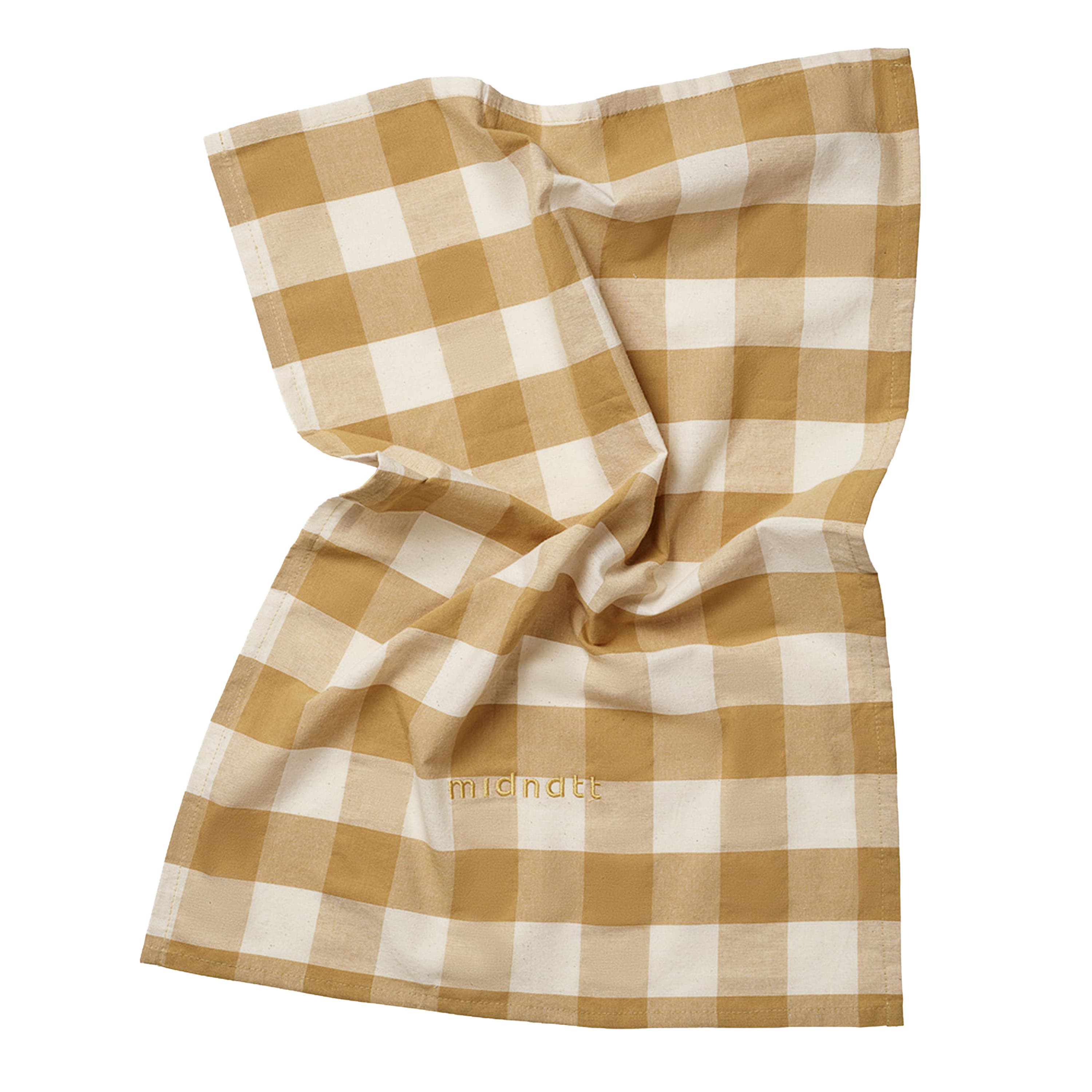 Ruth Kitchen Towel Yellow/White 50x70