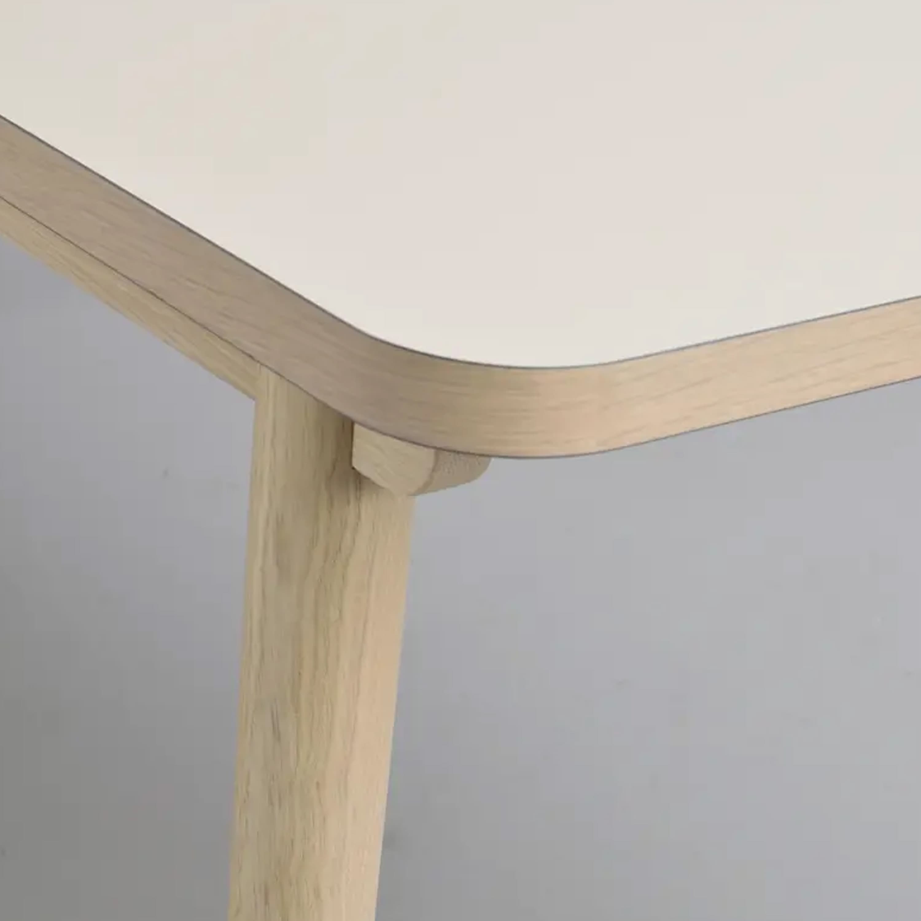 Fairmount Esstisch Beige/Weiß pigmentierte Eiche 220x95