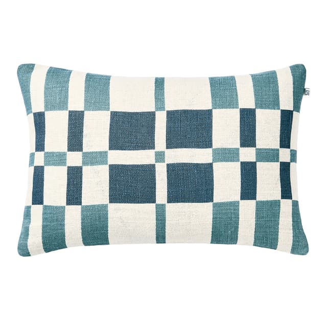 Avi Kissenbezug Leinen Heaven Blue/Palace Blue 50x50