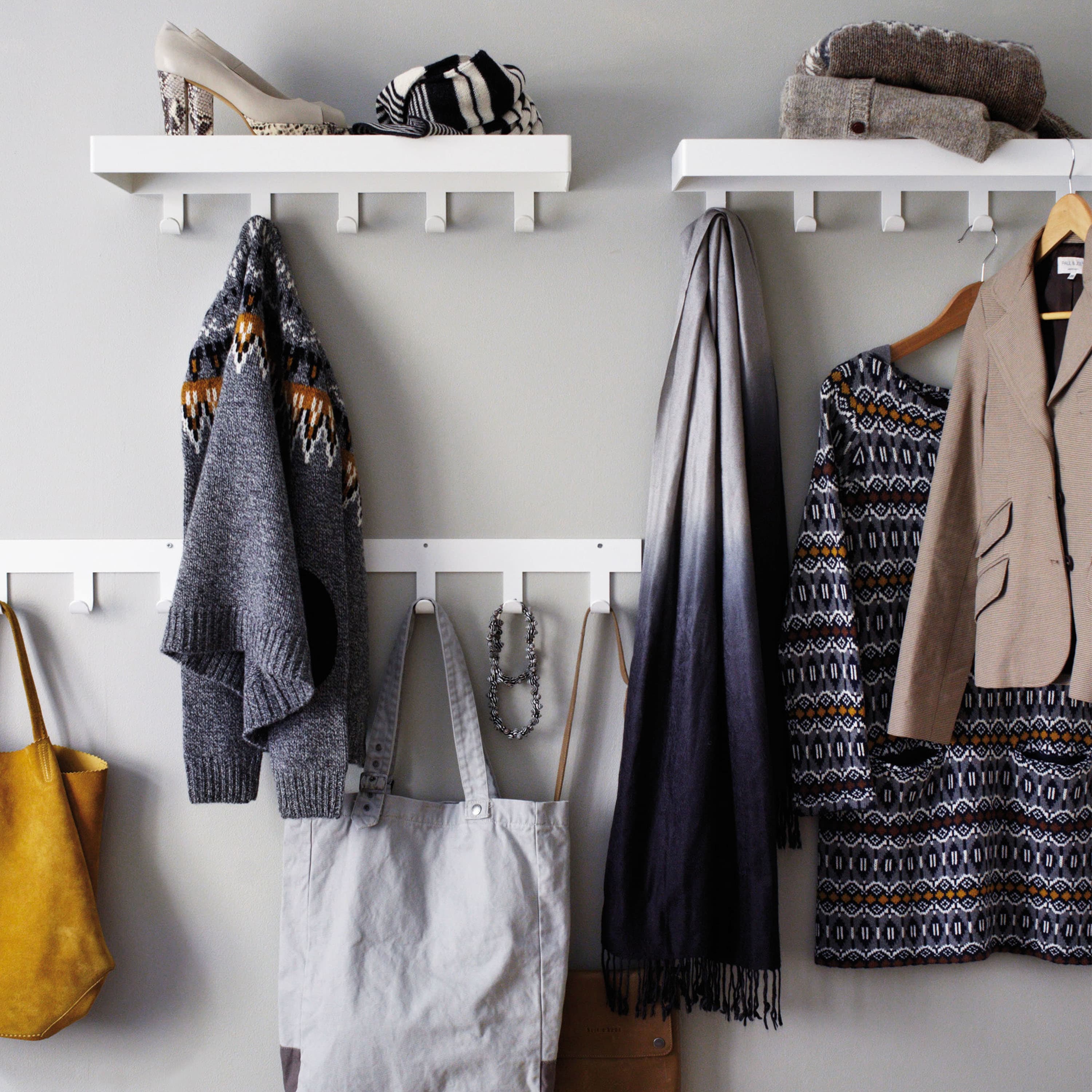 Only Hooks Coat Rack White