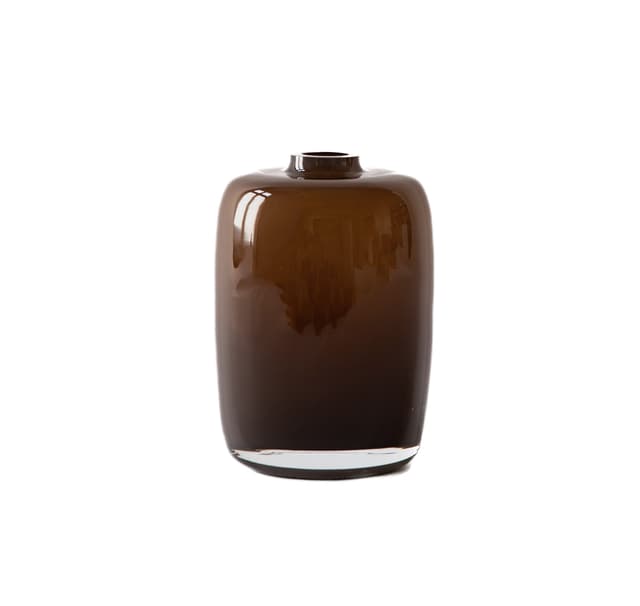 Verona Vase Braun Hoch