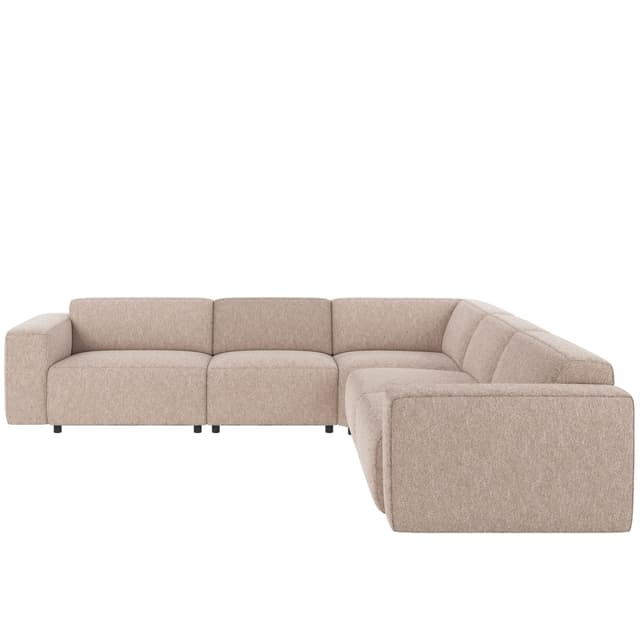 Willard 3+3-Sitzer Ecksofa Hellbeige 297x297
