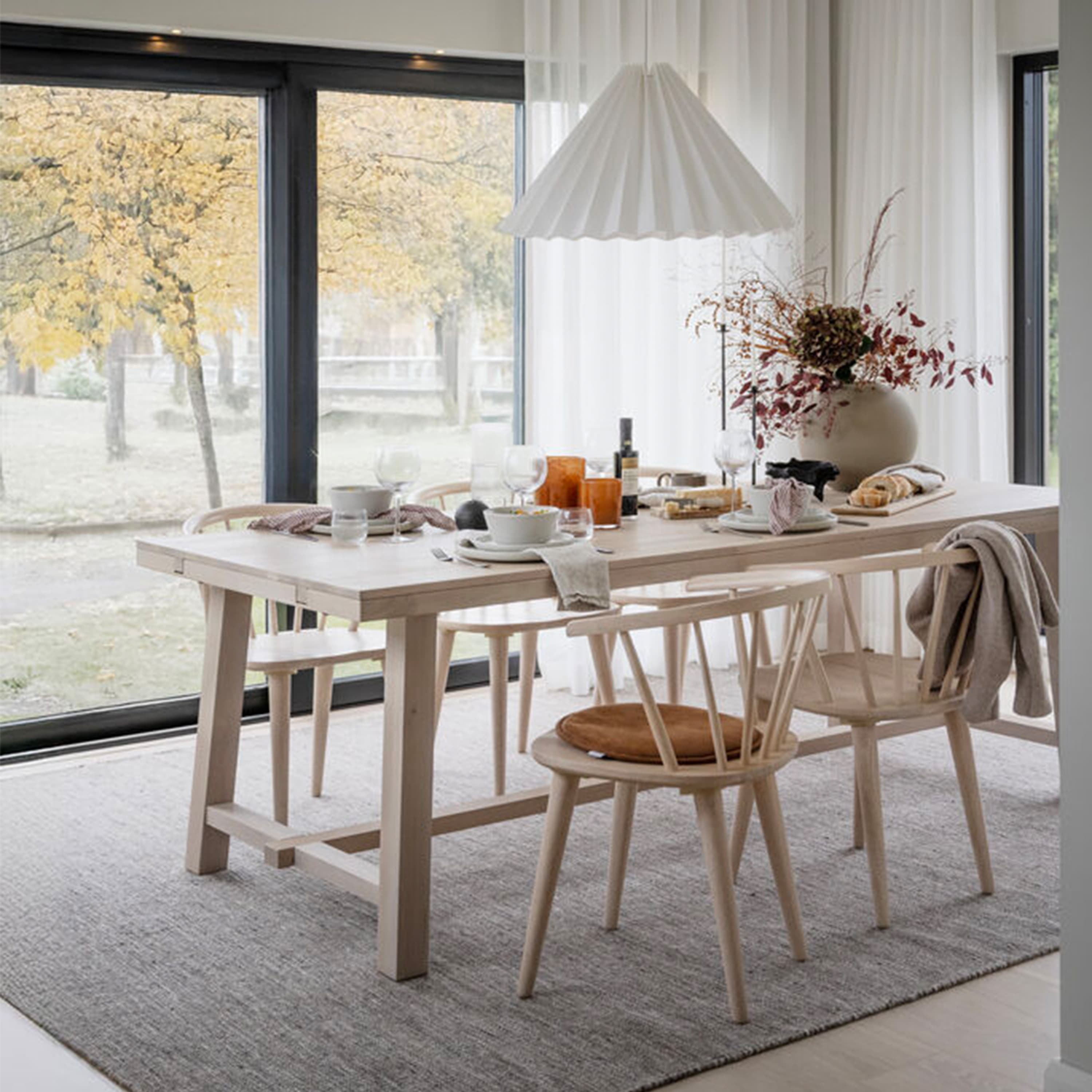 Carmen Dining Chair White Pigmented