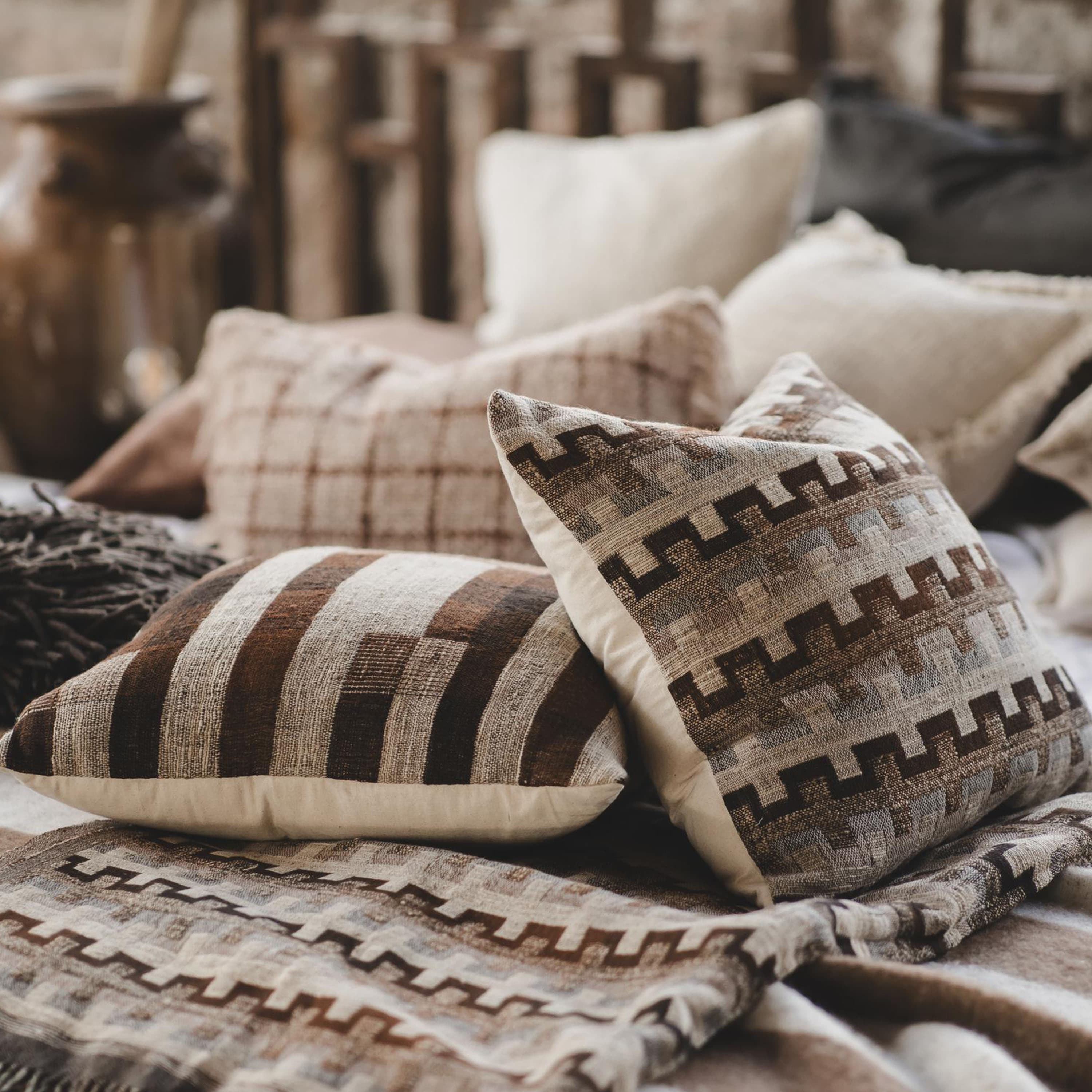 Evangeline Throw Rust 170x130