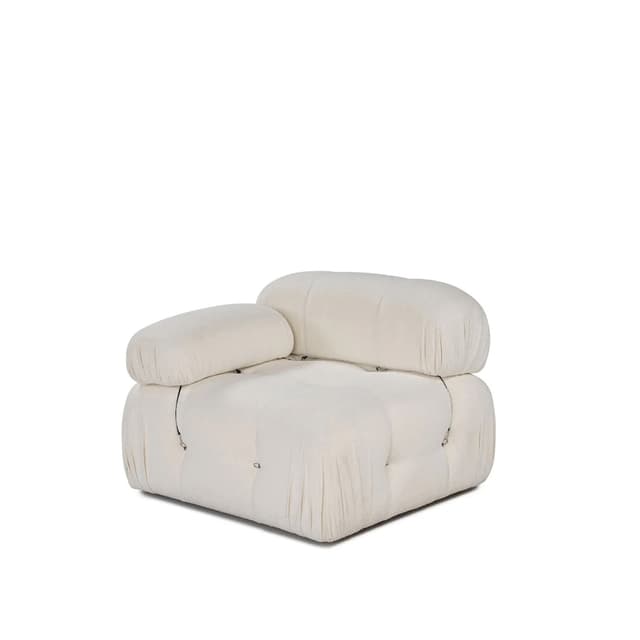 Blanca Linkes Modul White Bouclé