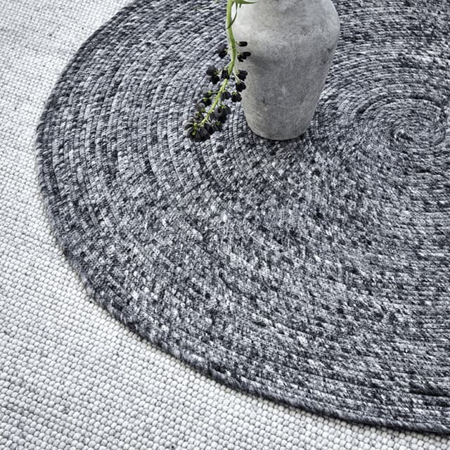 Rug Granite Ø240