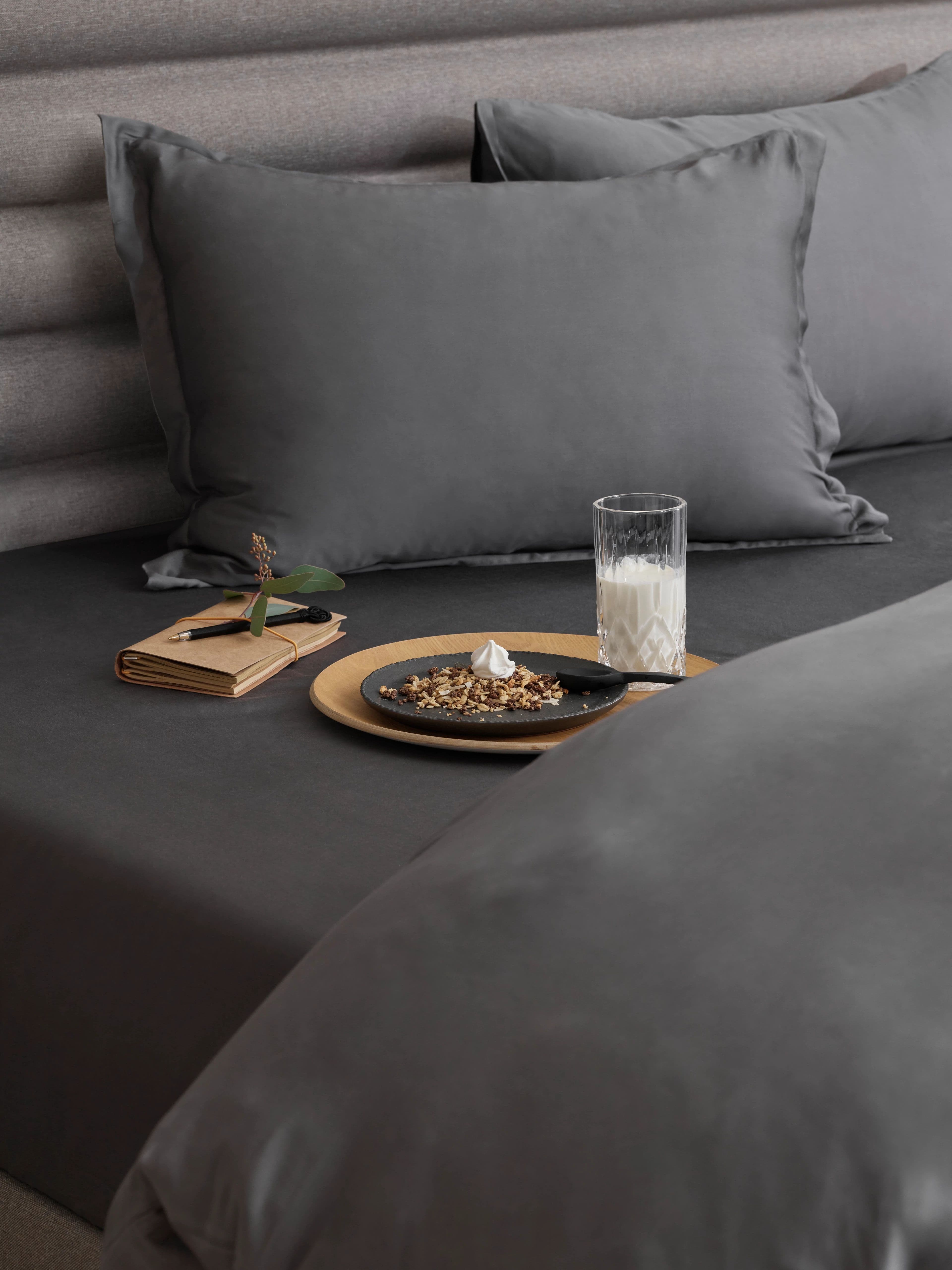 Bambu Pillowcase Anthracite 50x60