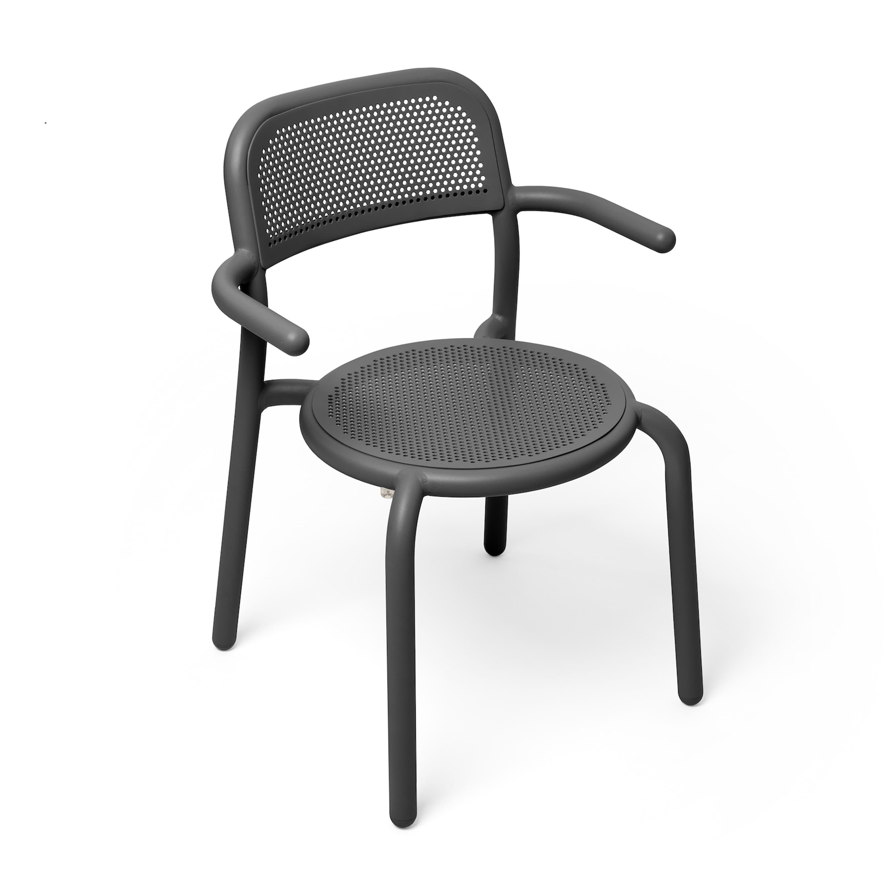 Toni Armchair Anthracite Set of 2