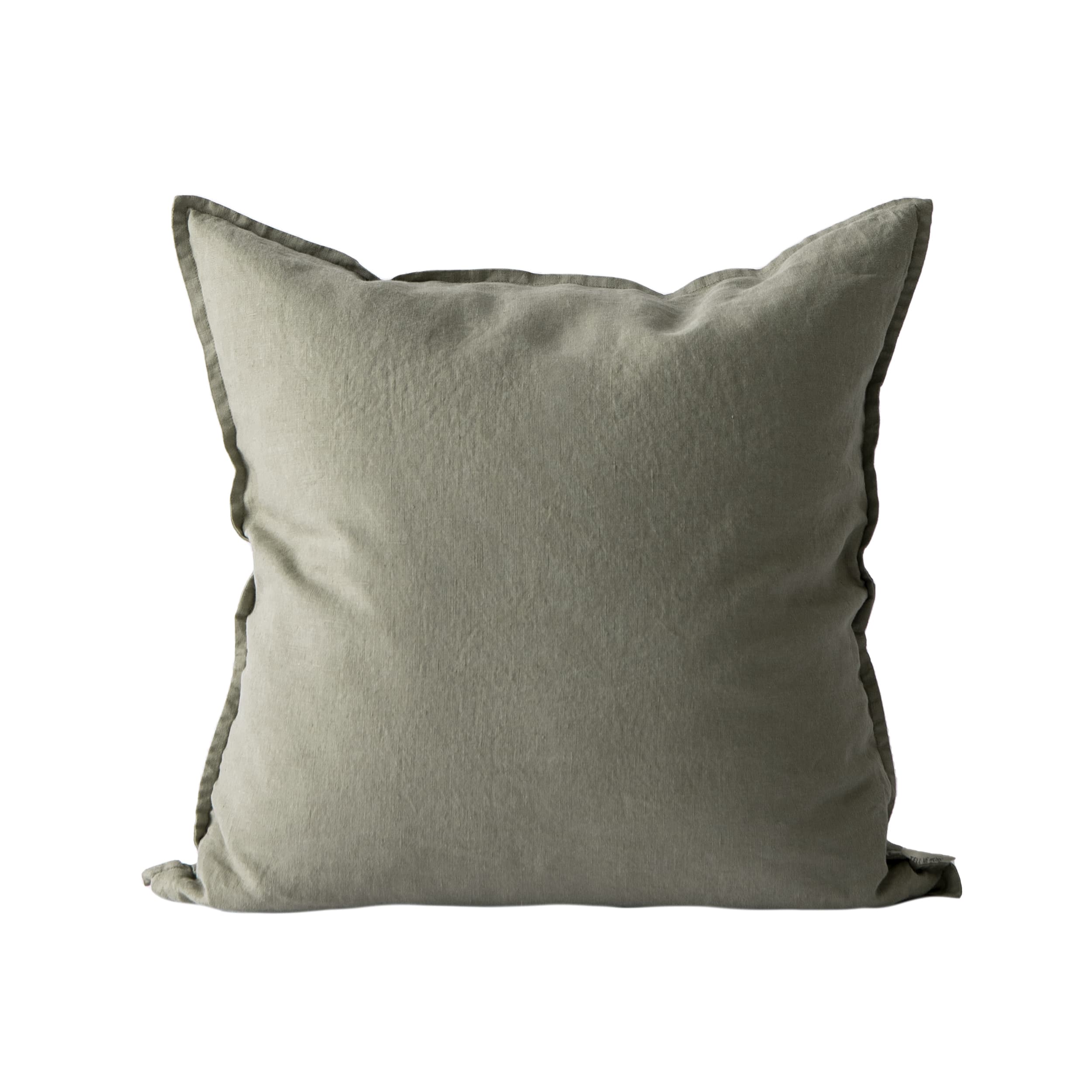 Kissenbezug Leinen Olive 50x50
