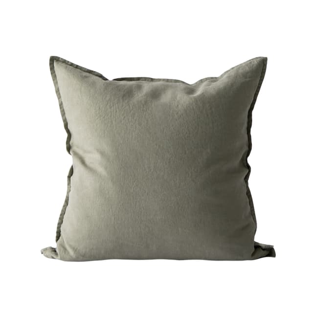Linen Olive 50x50