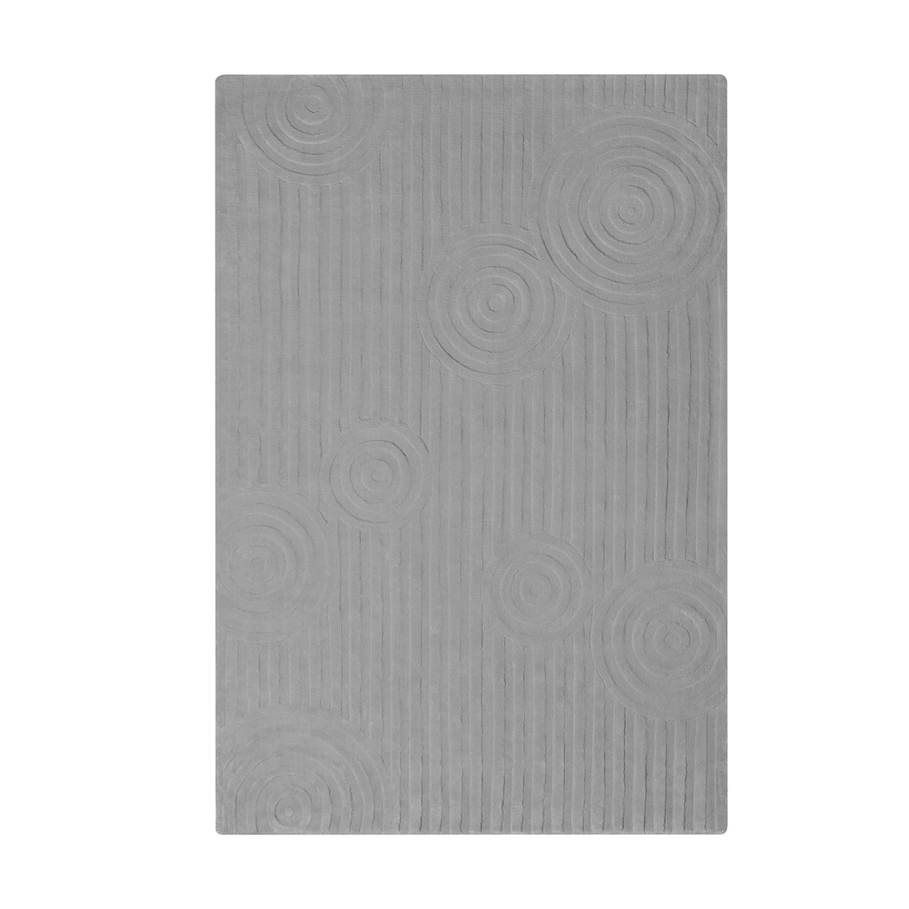 Uzu Viskose Teppich Zinc 160x240