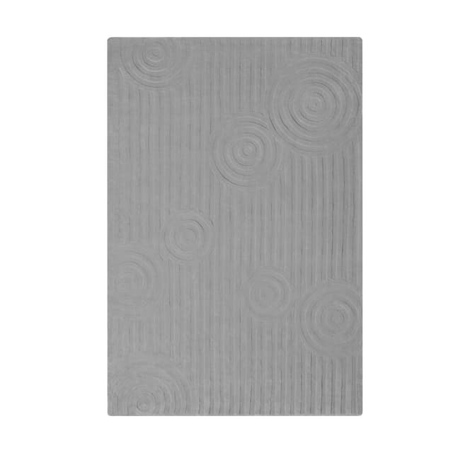 Uzu Viskose Teppich Zinc 160x240
