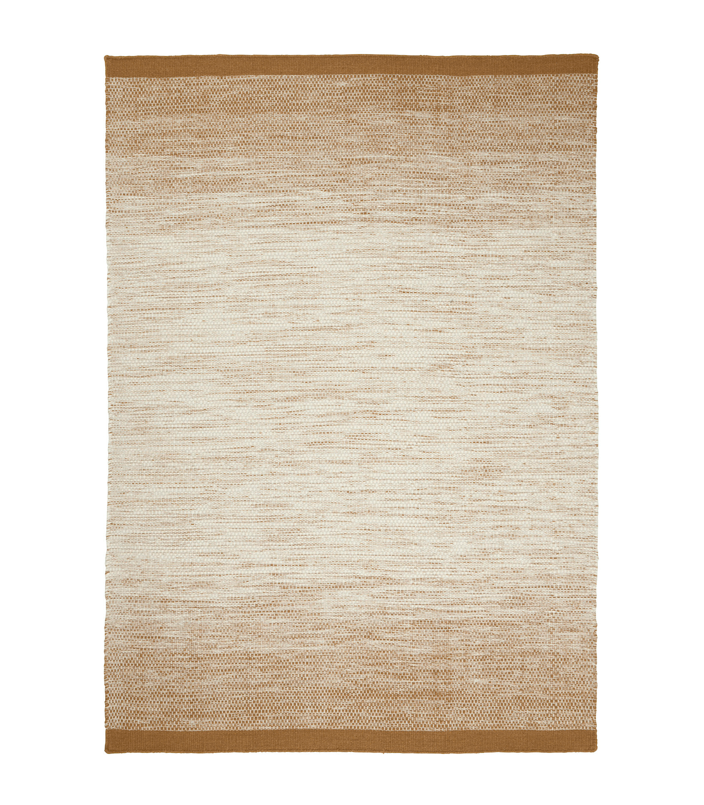 Lule Woll-/Baumwollteppich Ocker 170x240
