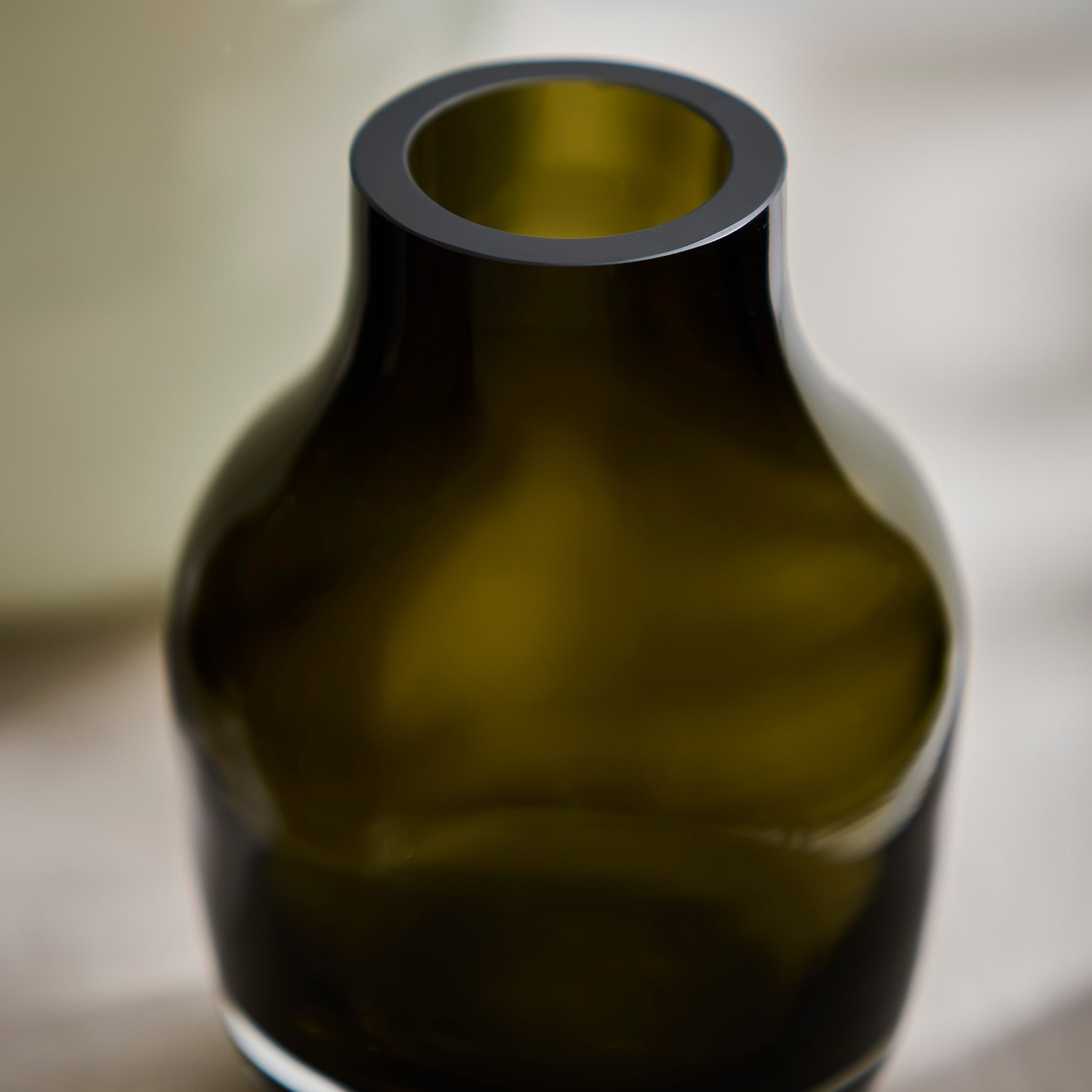Paloma Vase Smoke Green Small