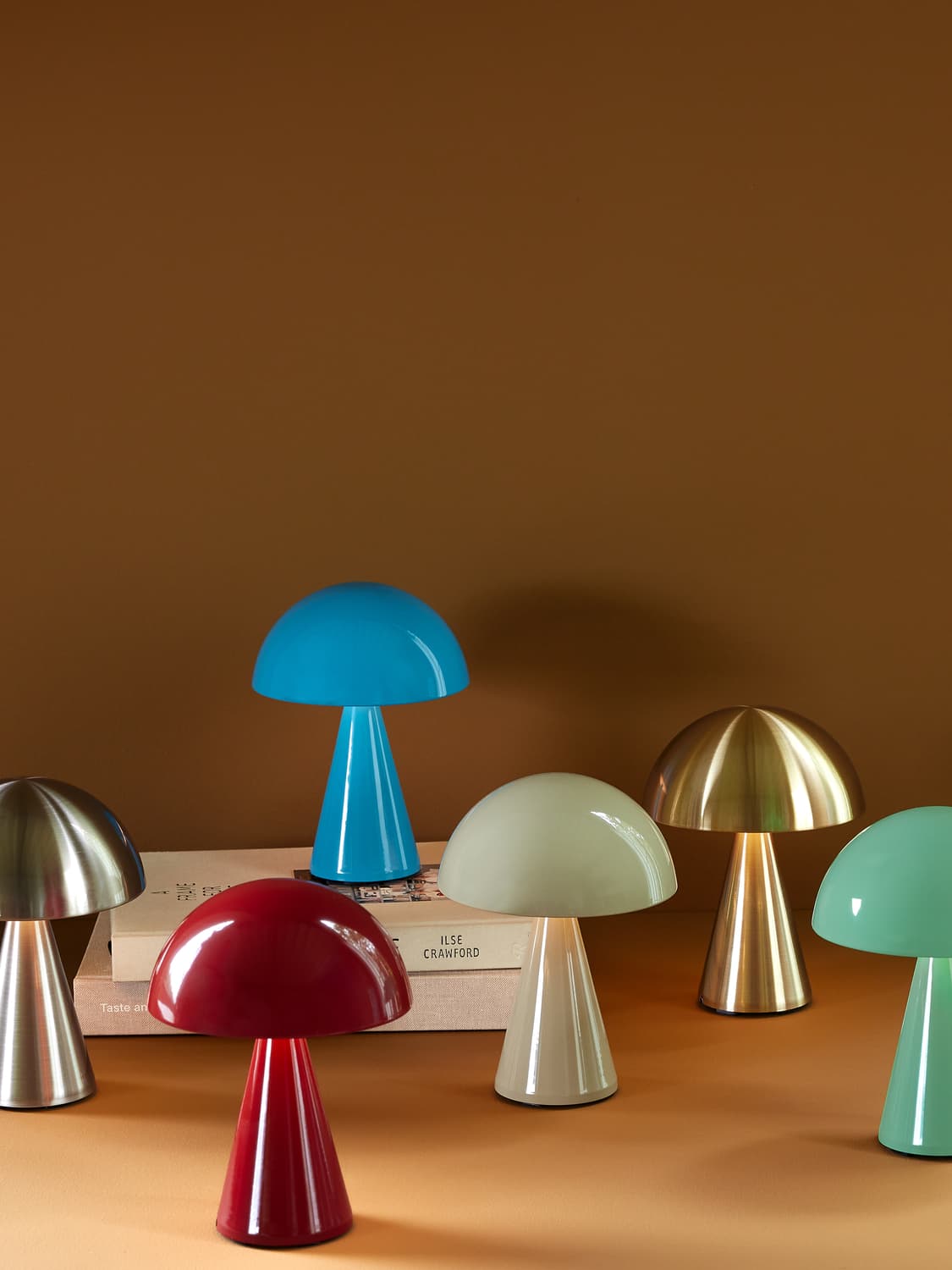Mush Tragbare Tischlampe Sand 20 cm