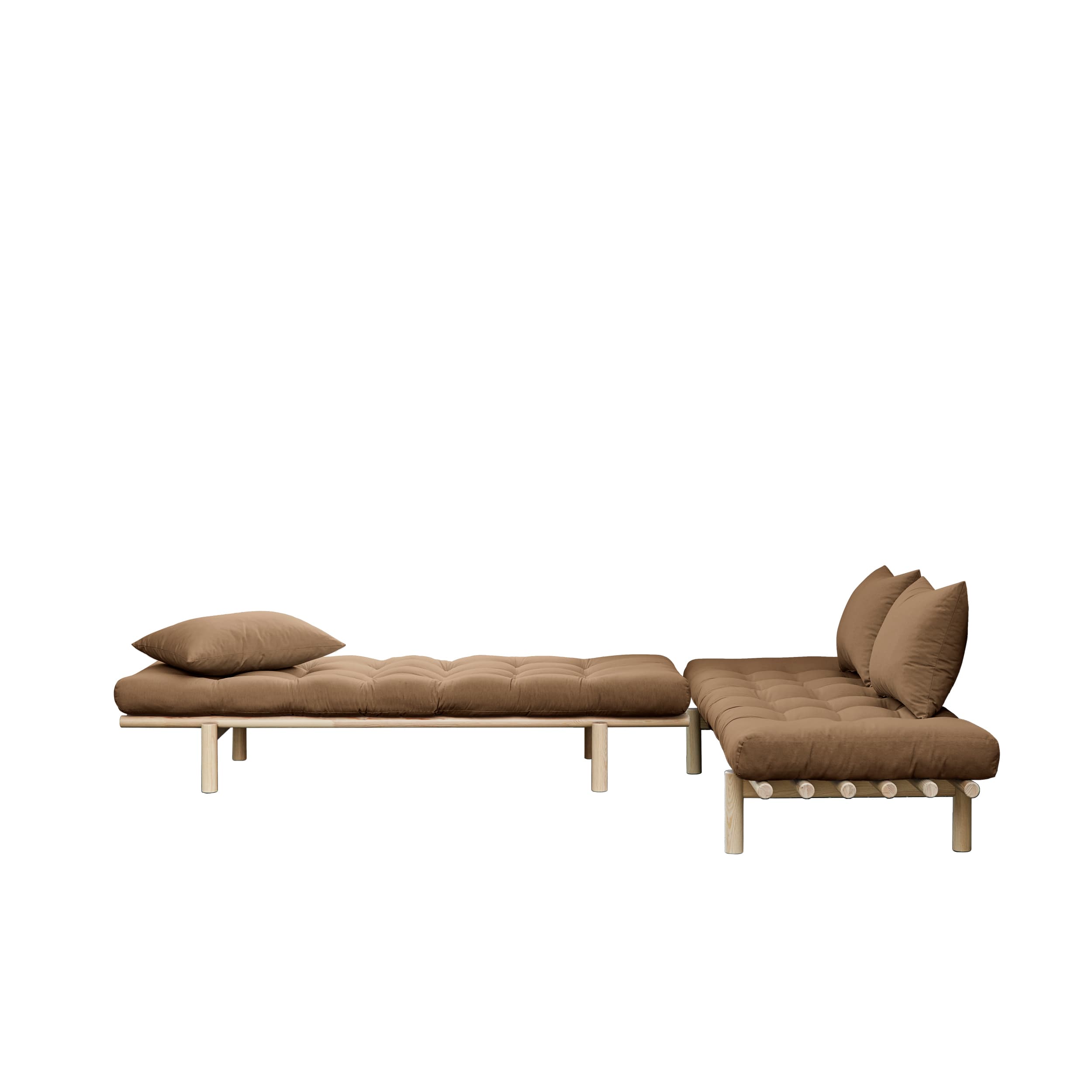 Pace Tagesbett Natur/Mocca 200cm