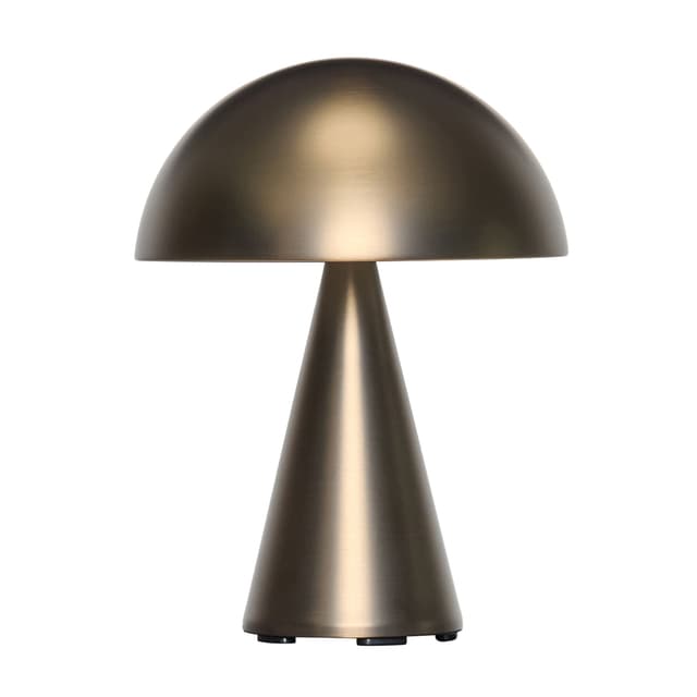 Mush Portable Lamp Bronzed Brass 20cm