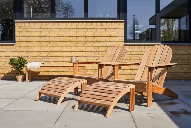Adirondack Footstool Teak