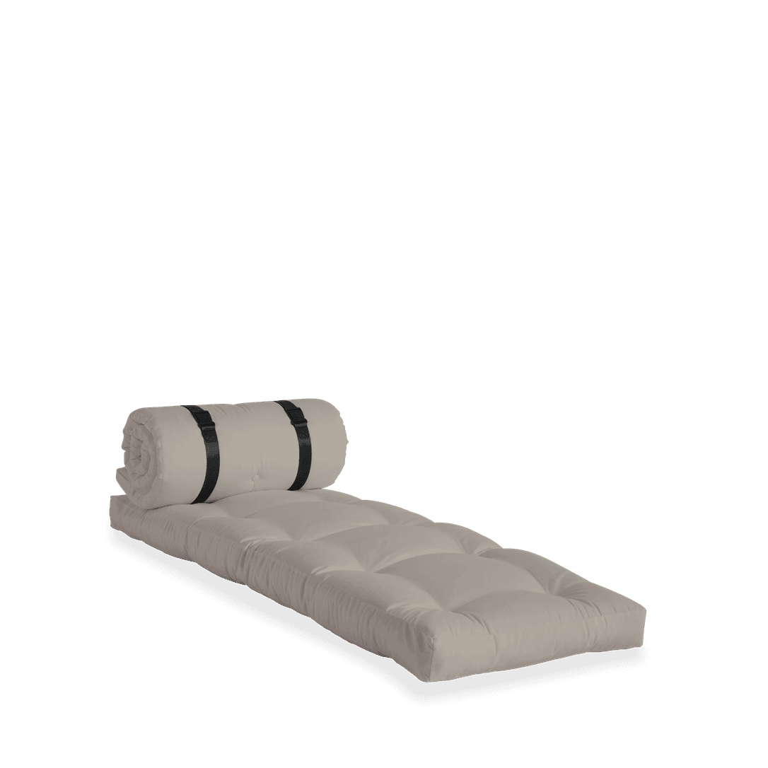 Buckle-Up Outdoor-Loungematratze Beige