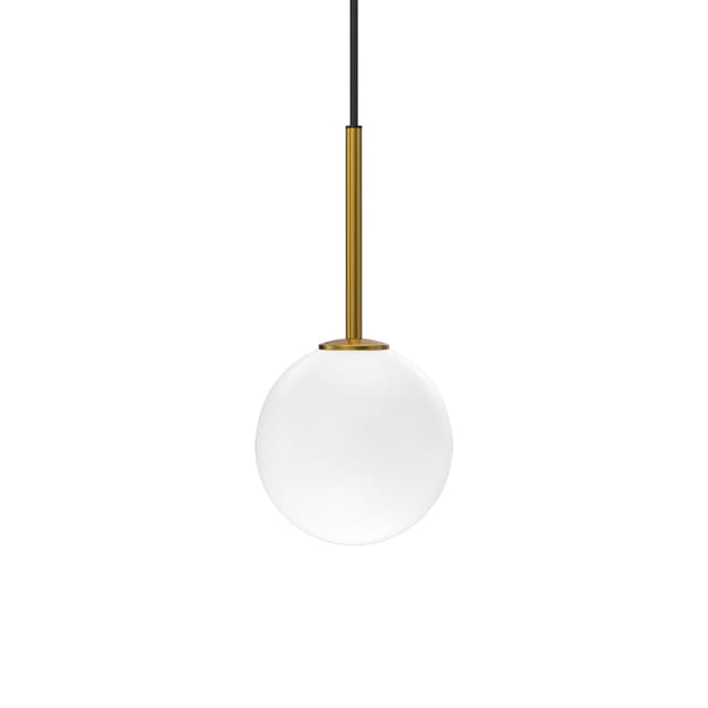 Ballon Pendelleuchte Satin brass