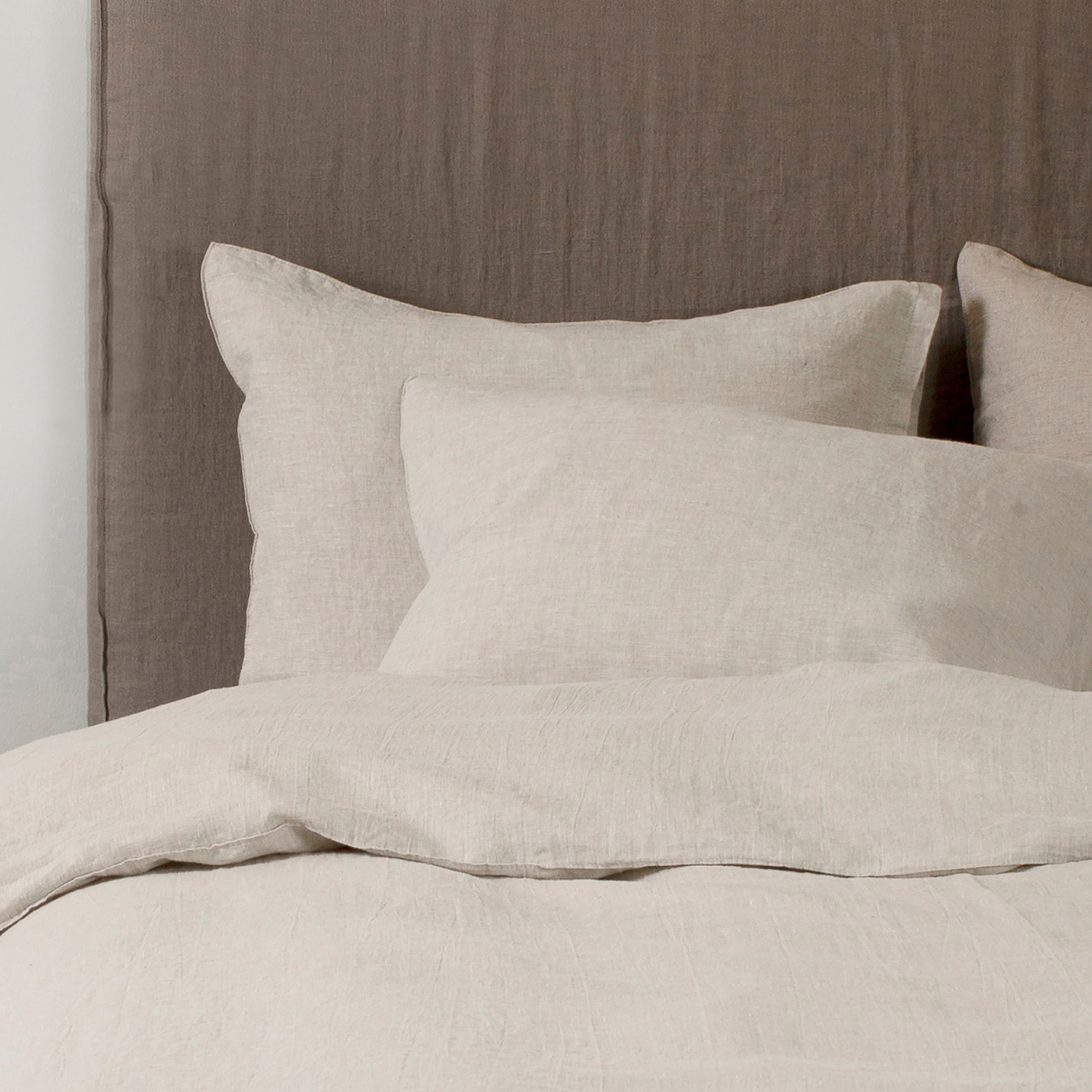 Dreamtime Pillowcase Linen Oatmeal 50x60