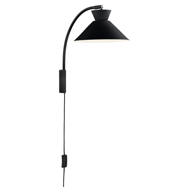 Dial Wall Lamp Black