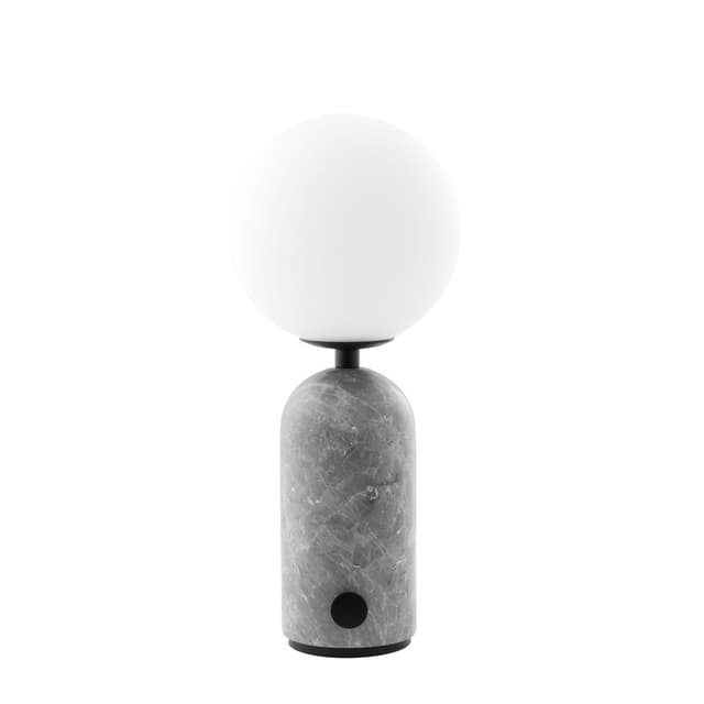Torrano Tragbare Tischlampe Grauer Marmor