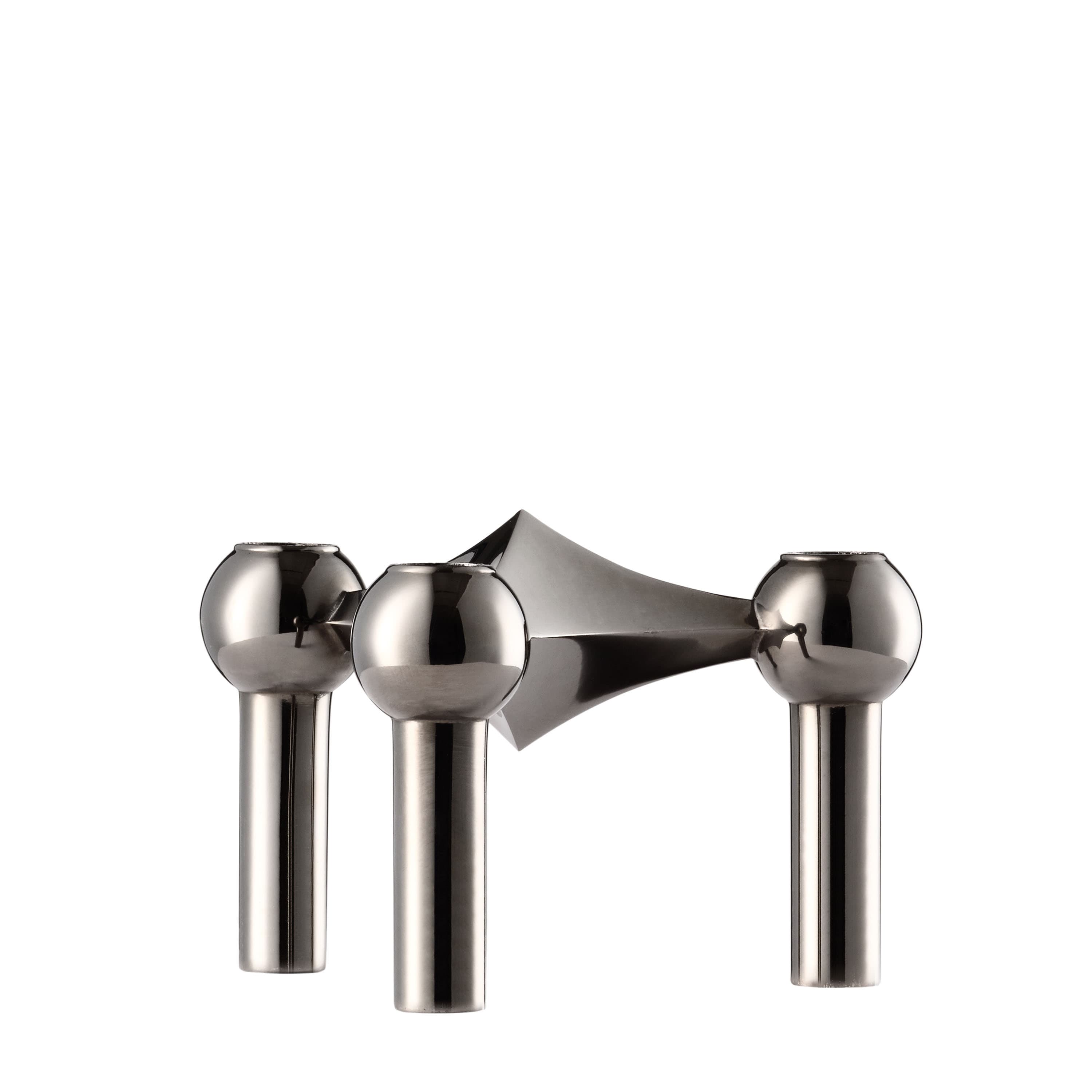 STOFF Nagel Leuchter Black Chrome