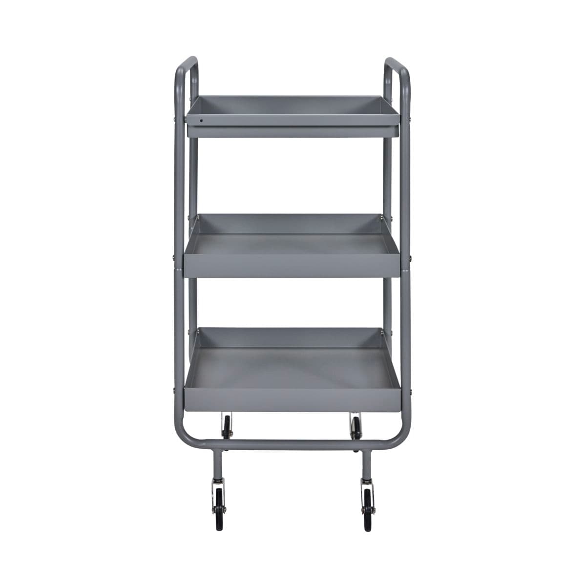 Roll Serving Trolley Cart Grey