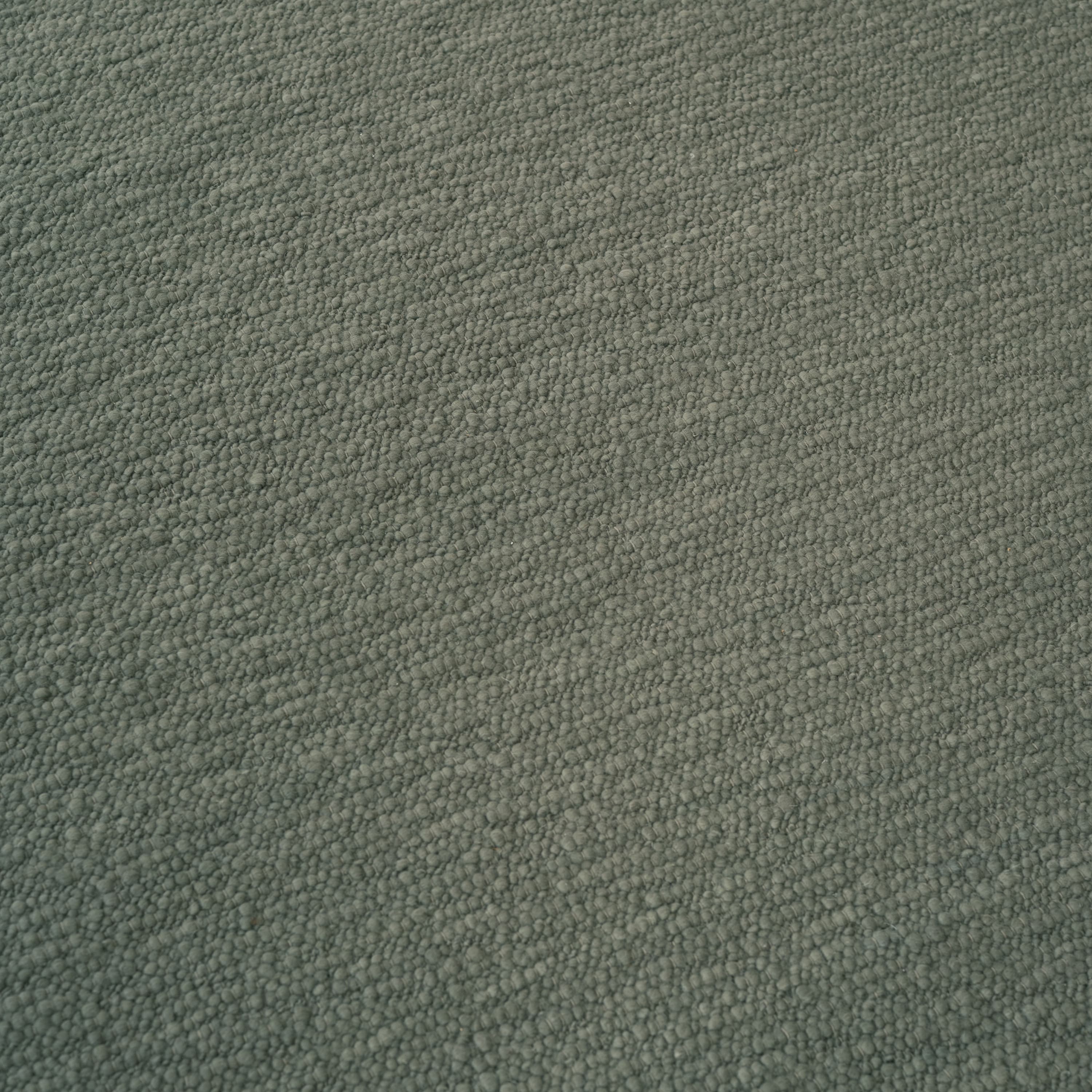 Pebbled Poem Wool Rug Moss 170x240