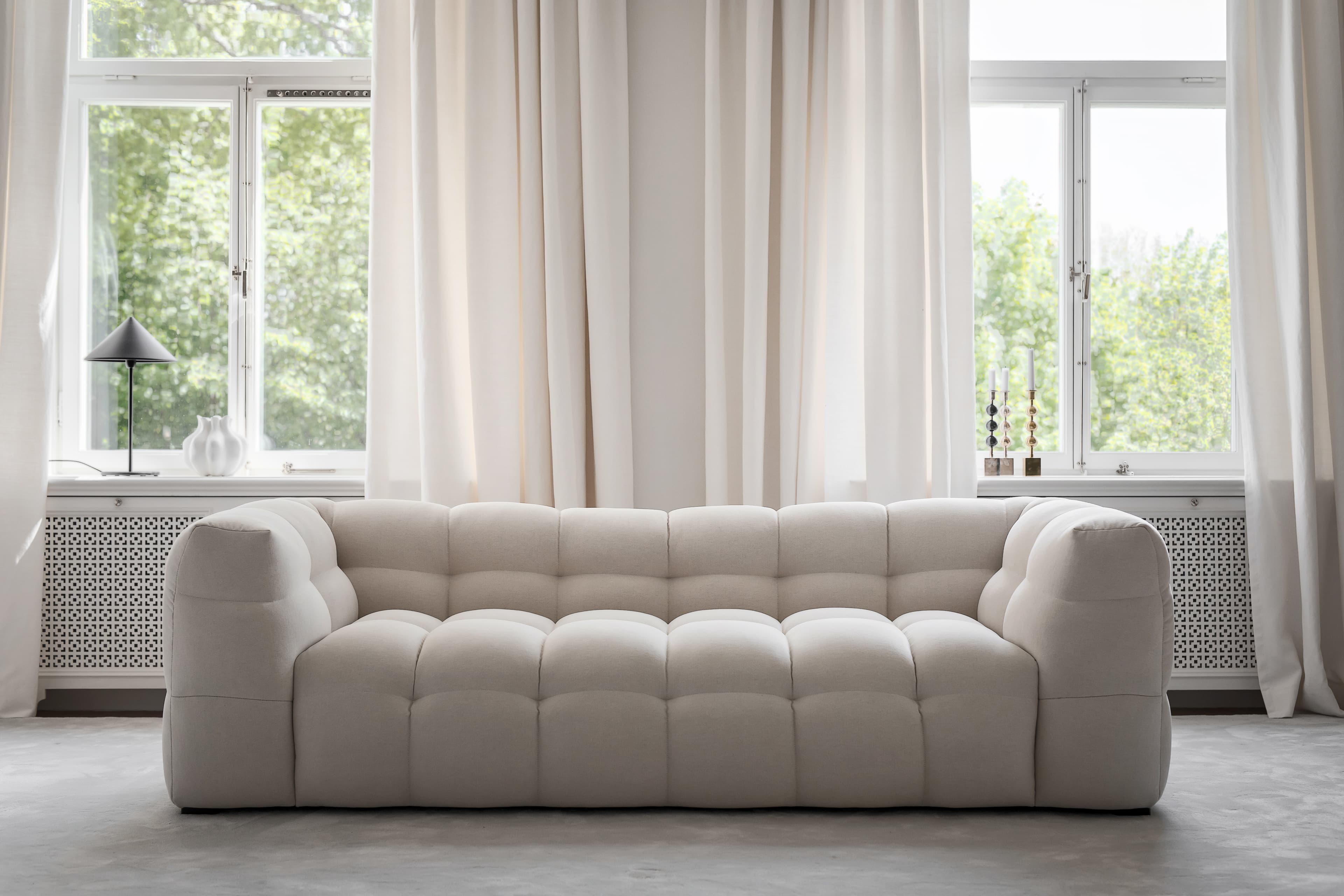Billie 3-seater Sofa Nature 236cm