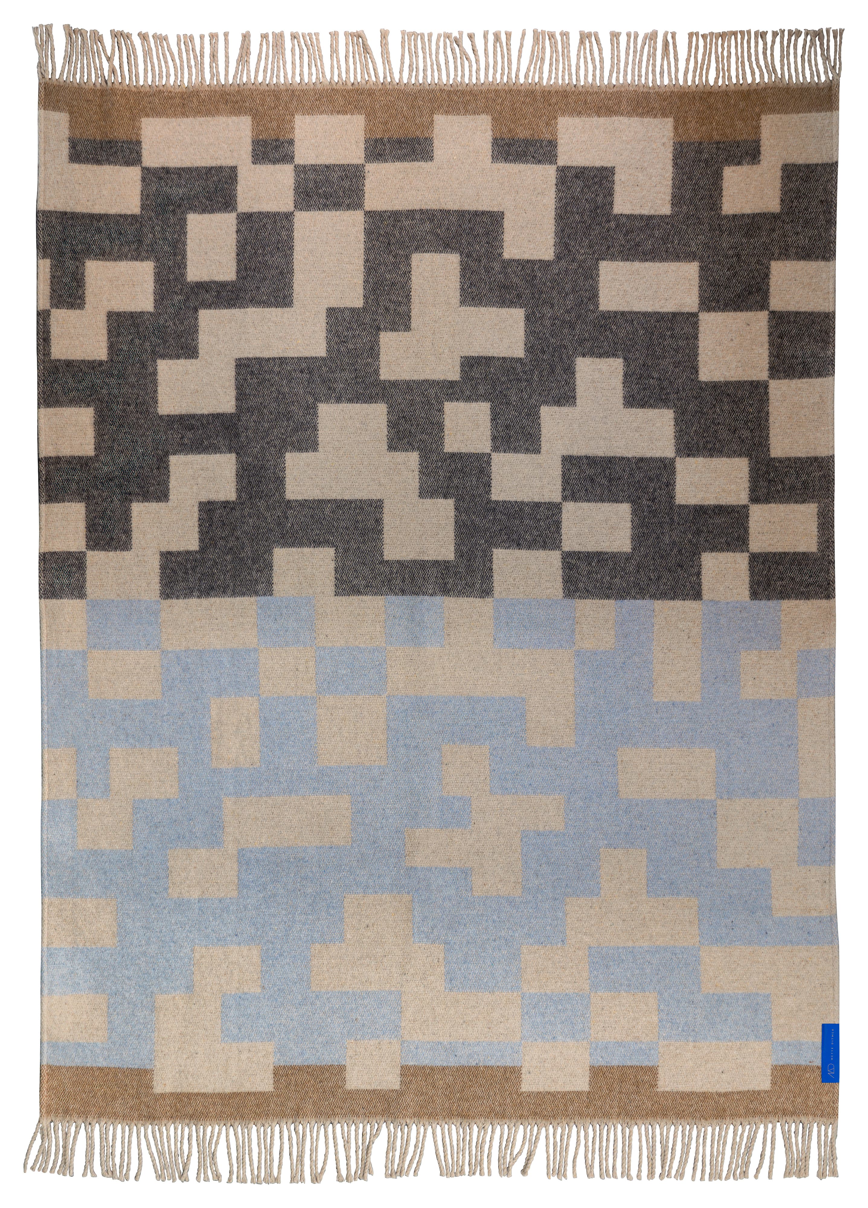 Maze Decke Hellblau 130x190