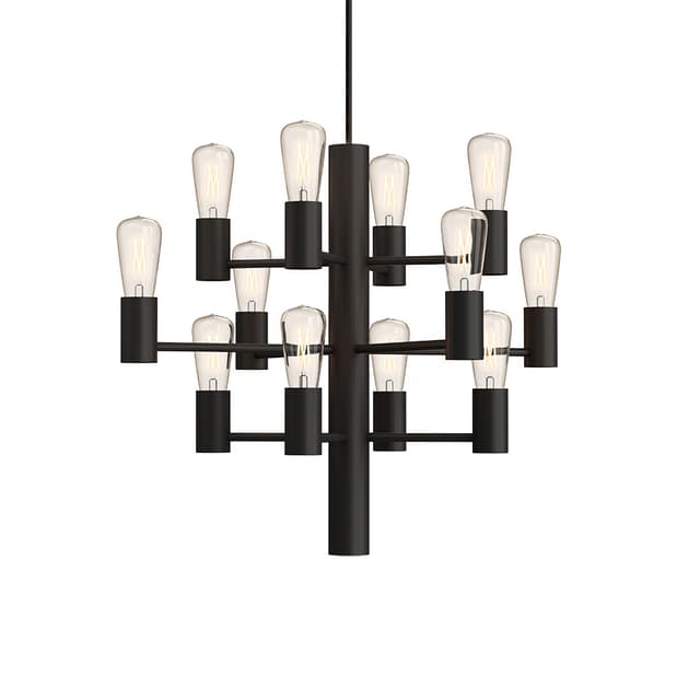 Manola Mini 12 Ceiling Lamp Black