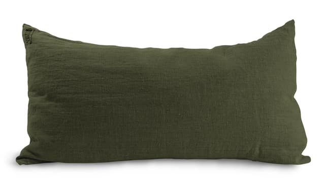 Lovely Kissenbezug Leinen Jeep Green 40x70